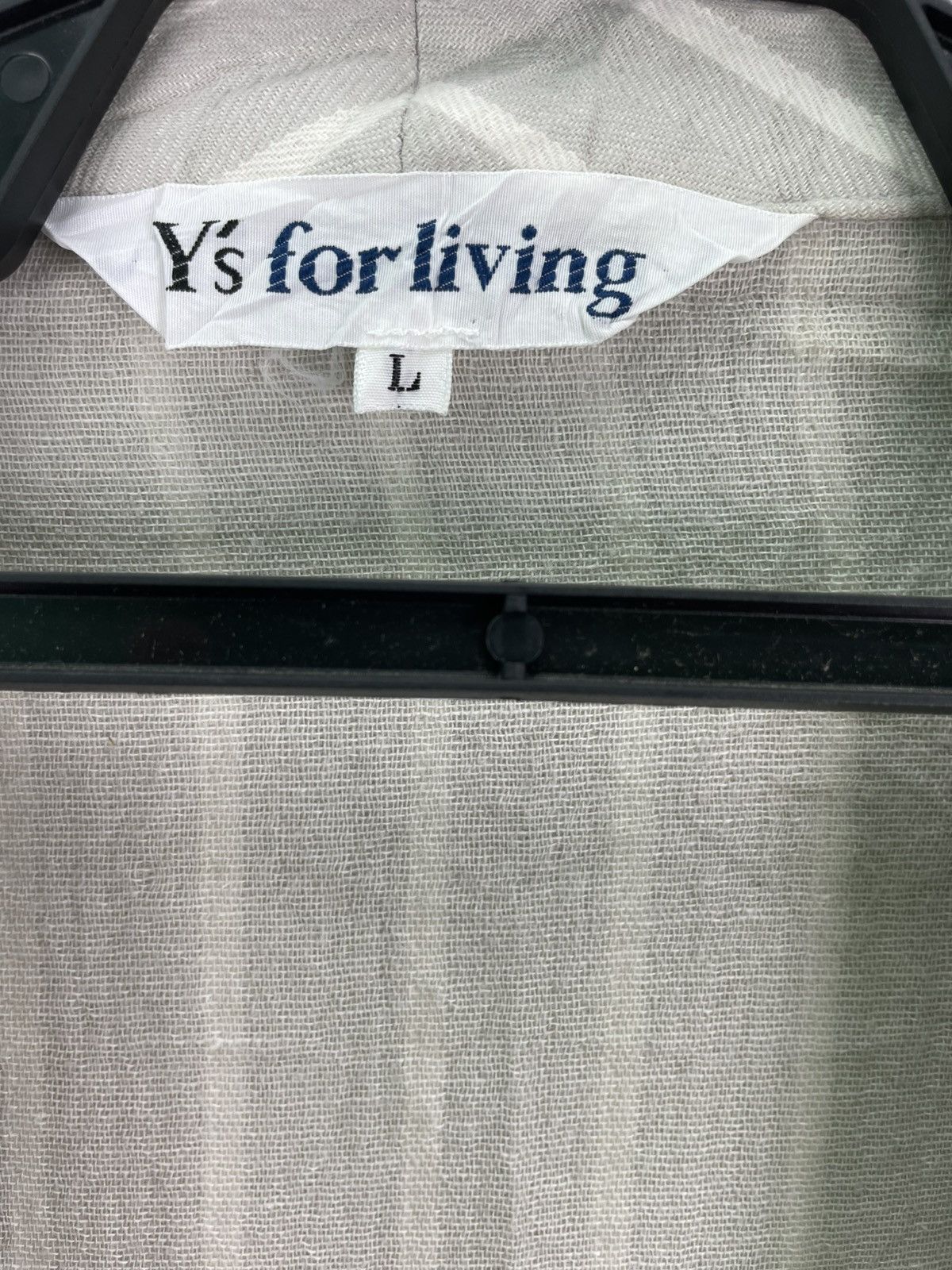 Yohji Yamamoto Y’s For Living overcoat stripes twin pocket Size US L / EU 52-54 / 3 - 7 Thumbnail
