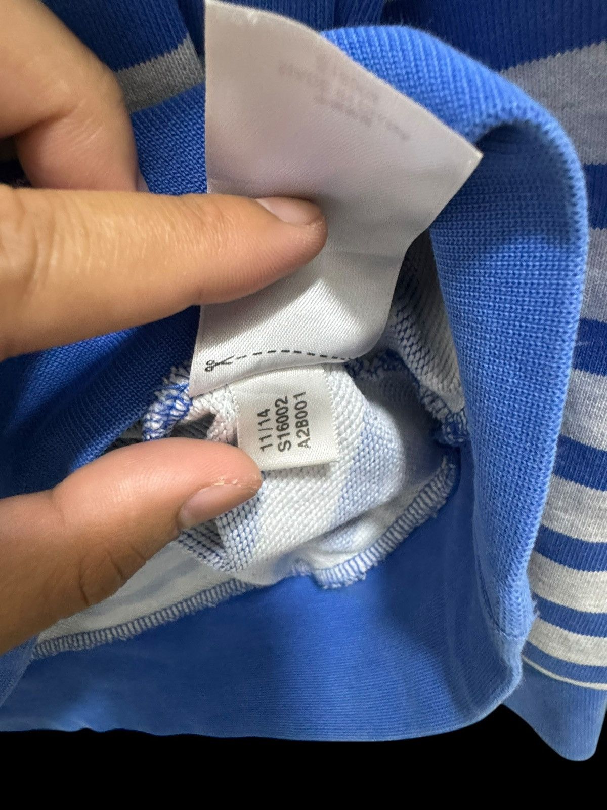 Adidas × Other ADIDAS STREETWEAR LONGSLEEVE SHIRT BLUE STRIPE Size US M / EU 48-50 / 2 - 7 Thumbnail
