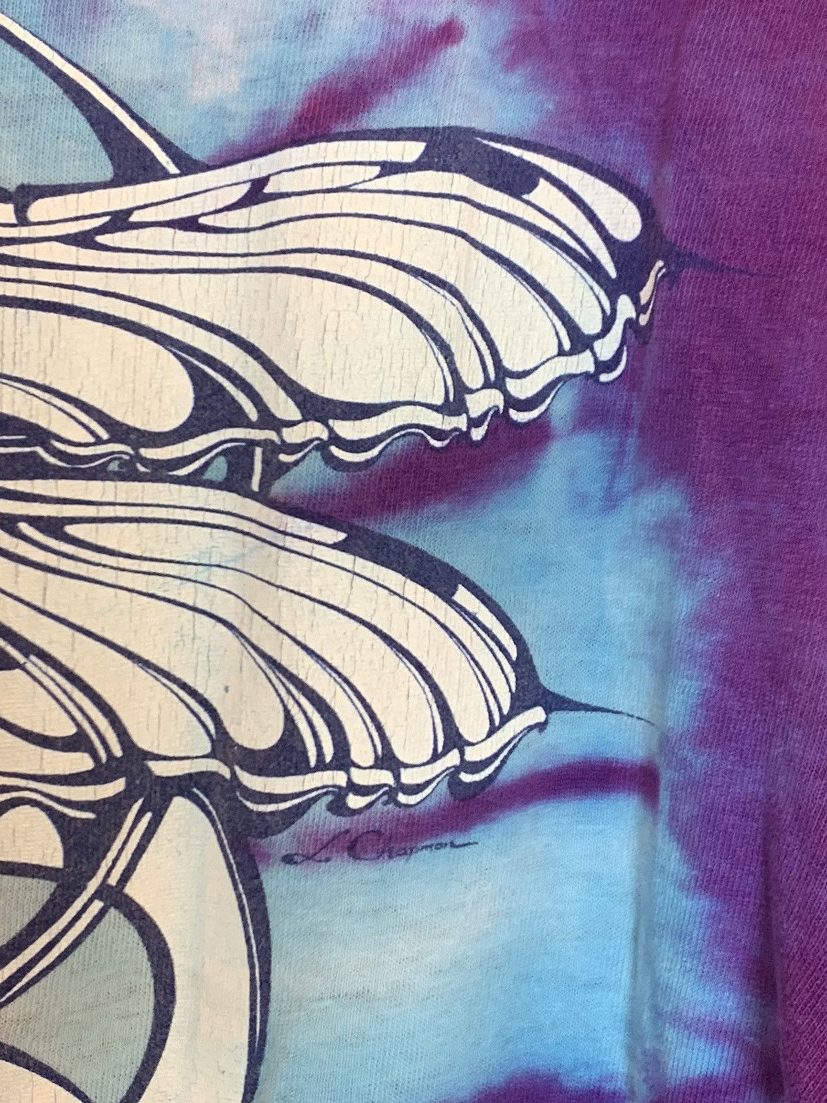 Vintage *RARE* Vintage 70’s Geisha Japan Dragonfly Chapman Art Shirt Size US M / EU 48-50 / 2 - 6 Thumbnail