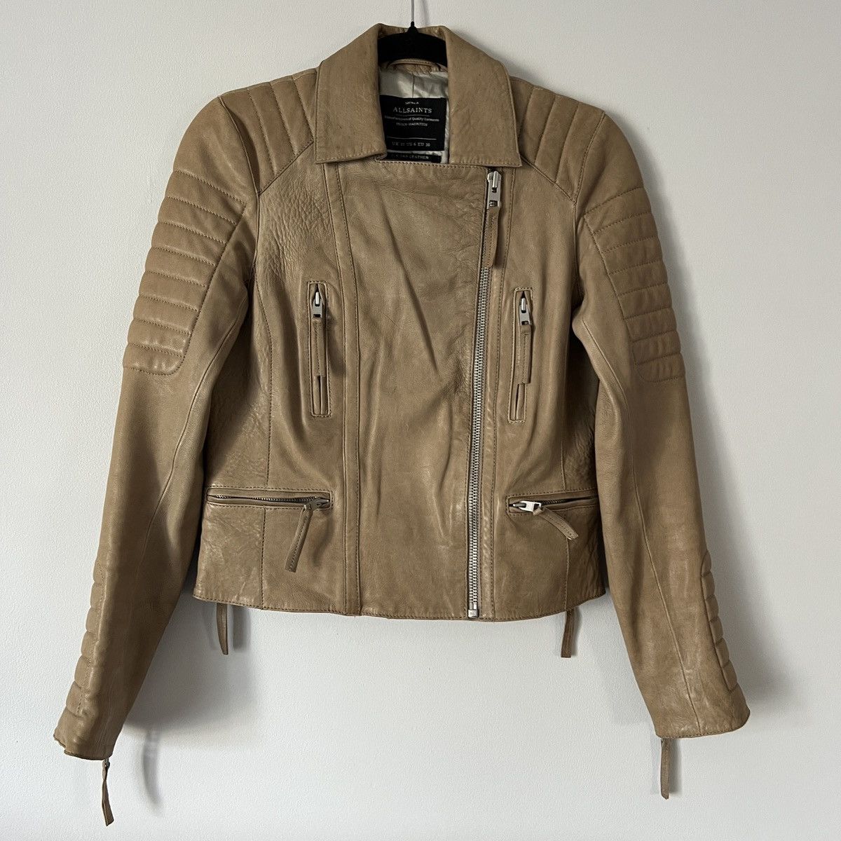 Allsaints All Saints Leather Jacket Women’s Size M / US 6-8 / IT 42-44 - 3 Thumbnail