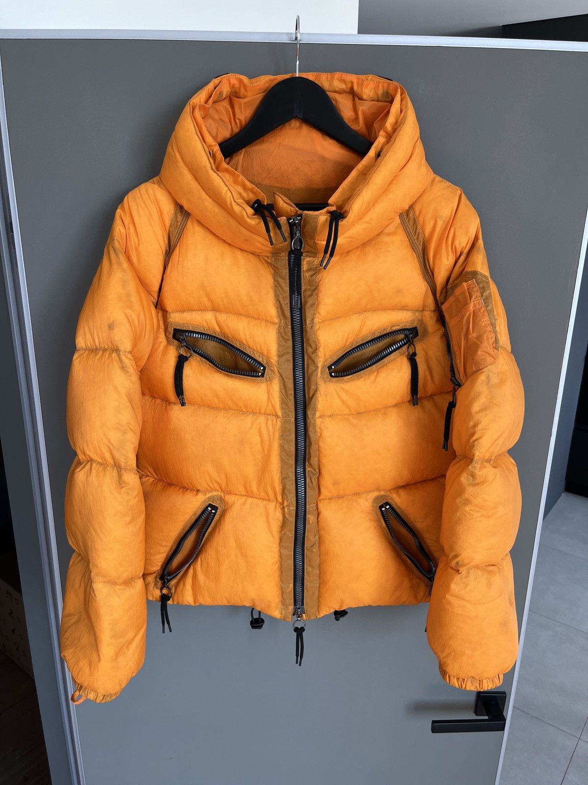 JET SET JET SET St.Moritz Orange Down Winter Gorgeous Moncler Puffer Size XS / US 0-2 / IT 36-38 - 2 Thumbnail