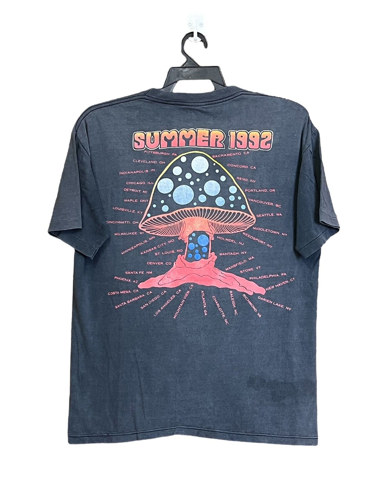 Band Tees VINTAGE THE ALLMAN BROTHERS BAND SUMMER 1992 FADED T SHIRT Size US L / EU 52-54 / 3 - 2 Thumbnail