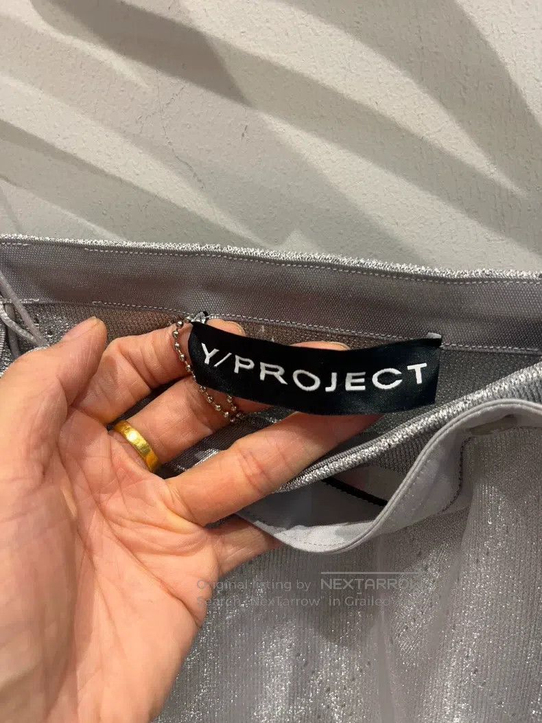 Y/Project Y/Project 38 Silver sling jumpsuit Size M / US 6-8 / IT 42-44 - 2 Thumbnail