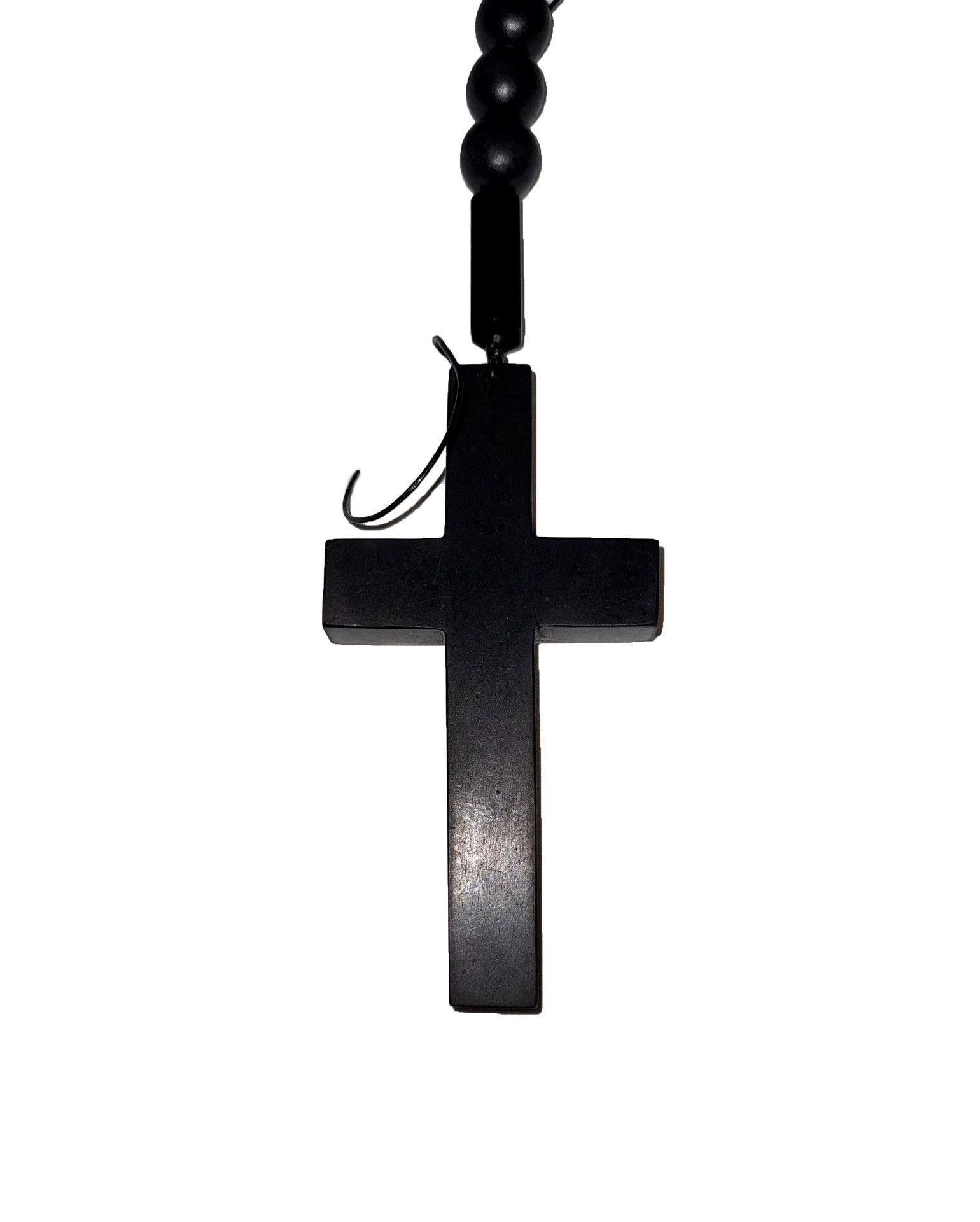 Number (N)ine number(n)ine 08ss birds black wooden cross necklace Size ONE SIZE - 4 Thumbnail