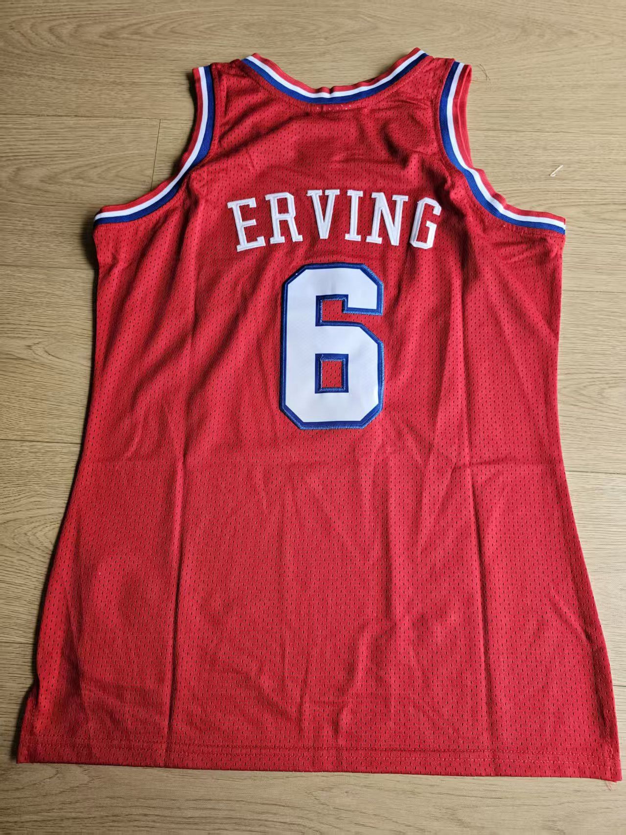 NBA 76ers #6 Julius Erving Jersey Size US XL / EU 56 / 4 - 2 Thumbnail