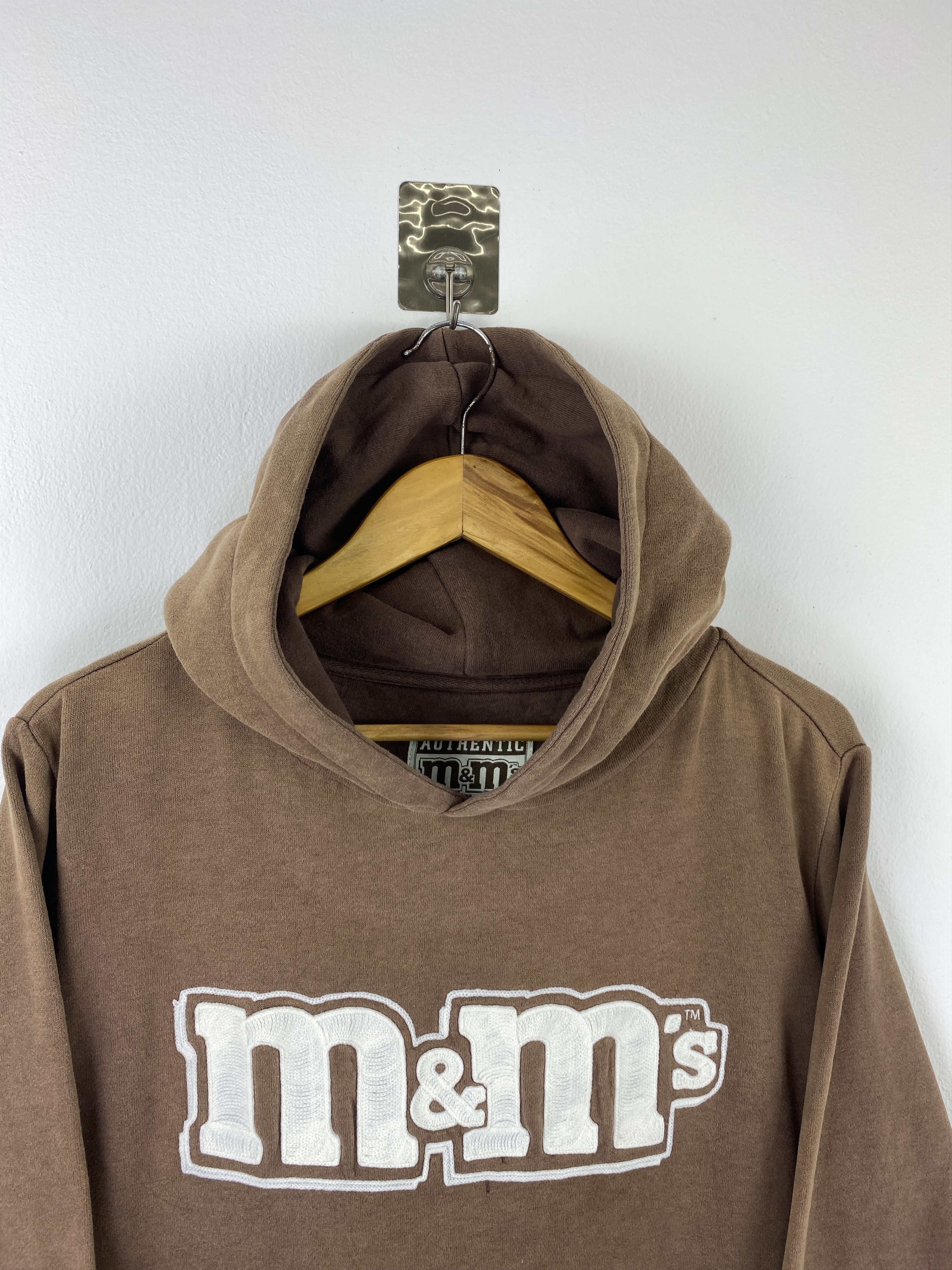 Vintage Vintage M&M Big Logo Pullover Hoodie SH0431 Size US S / EU 44-46 / 1 - 2 Thumbnail