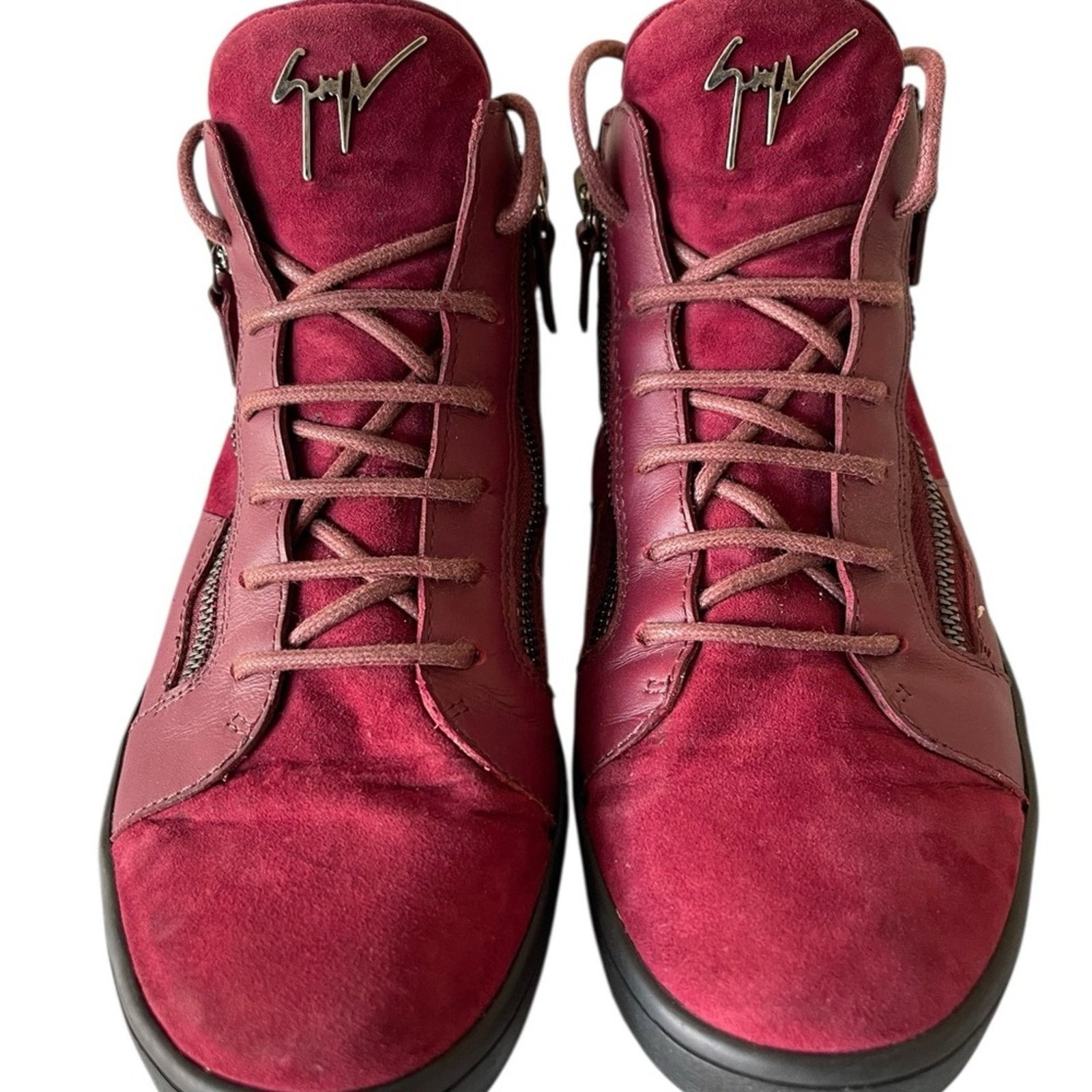 Giuseppe Zanotti GIUSEPPE ZANOTTI Breks Mid-Top Sneakers Size:39.5/US:9 Size US 9 / IT 39 - 8 Thumbnail