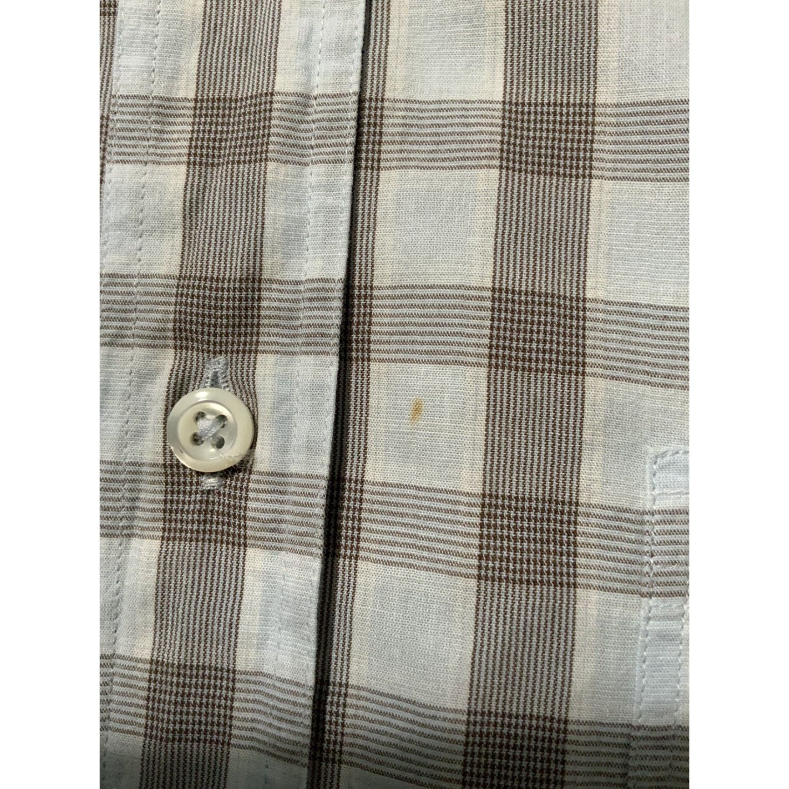 Billy Reid Billy Reid Standard Cut Plaid Cotton Casual Mens Long Sleeve Button Shirt XL Multicolor Size US XL / EU 56 / 4 - 6 Thumbnail