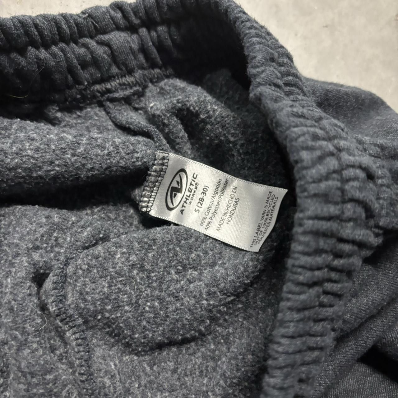 Japanese Brand × Vintage Crazy Vintage Y2K/2000s Dark Grey Essential Sweatpants! Size US 28 / EU 44 - 6 Thumbnail
