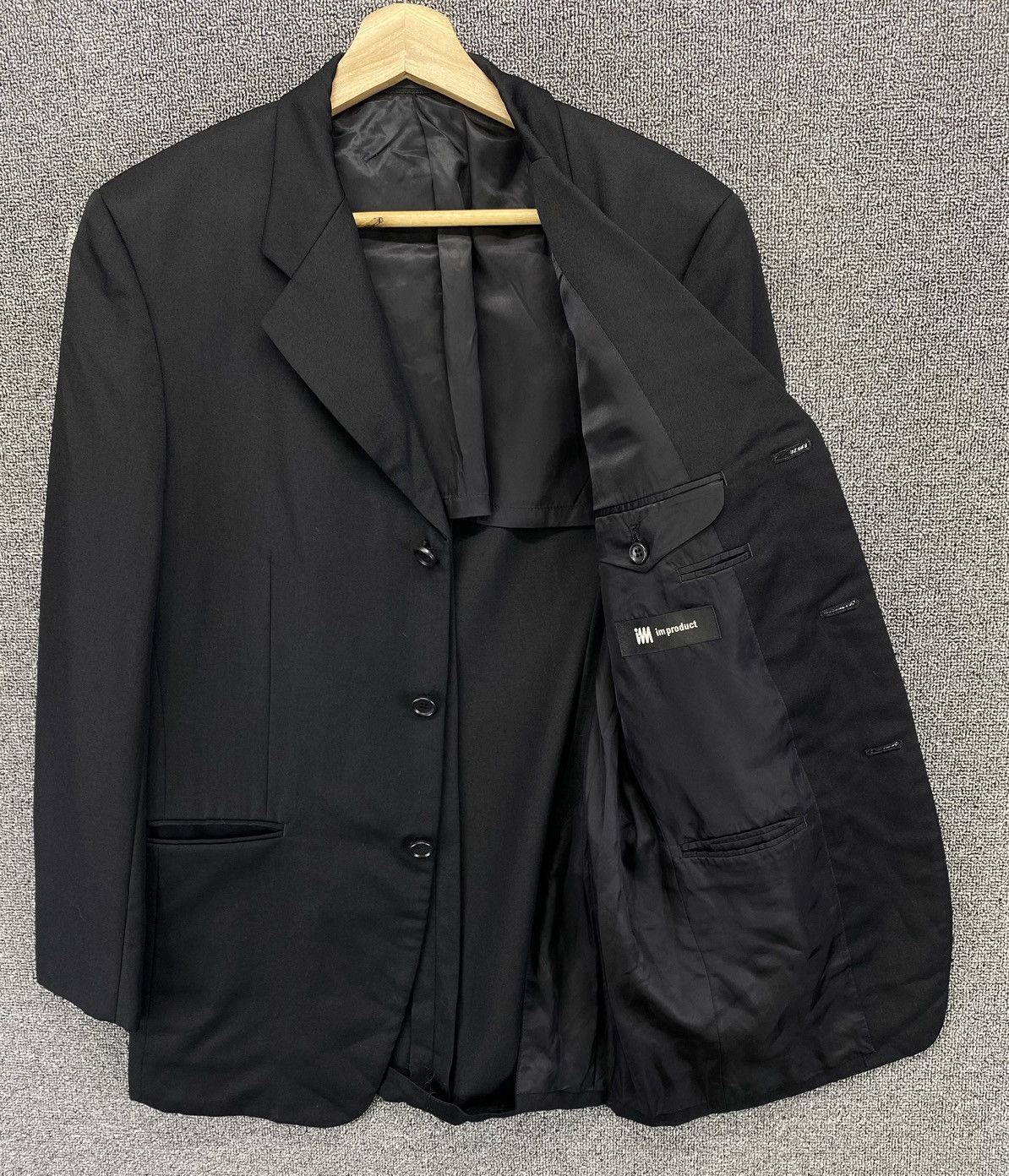 Issey Miyake Vintage Issey Miyake Product Wool Blazer Coat Jacket Size US M / EU 48-50 / 2 - 1 Thumbnail