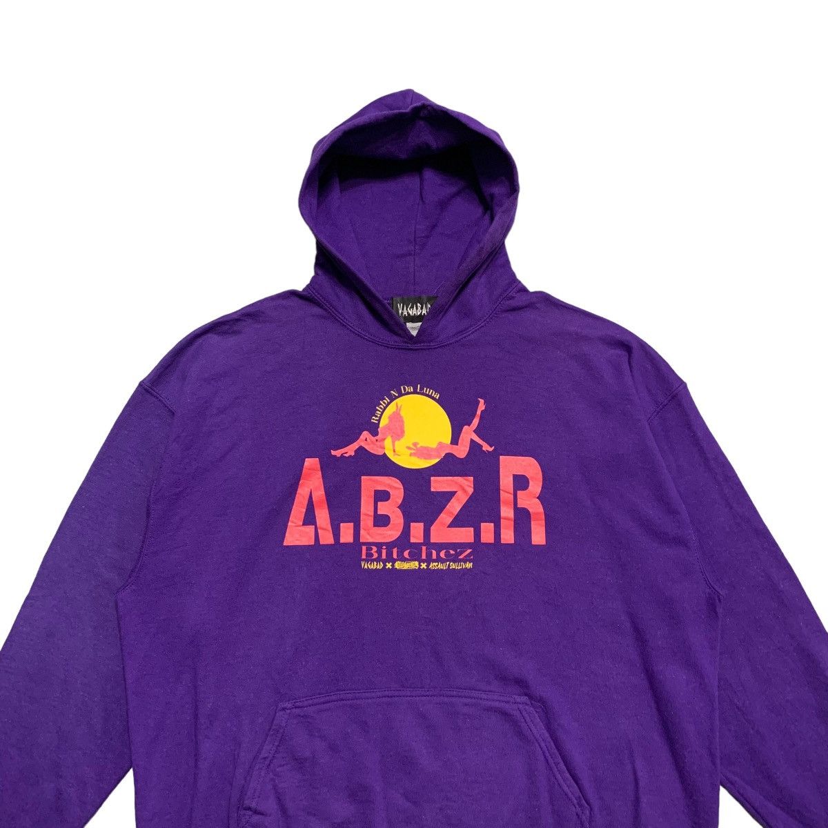 Japanese Brand Vagabad x Assault Sullivan Bitchez Hoodie Size US XL / EU 56 / 4 - 4 Thumbnail