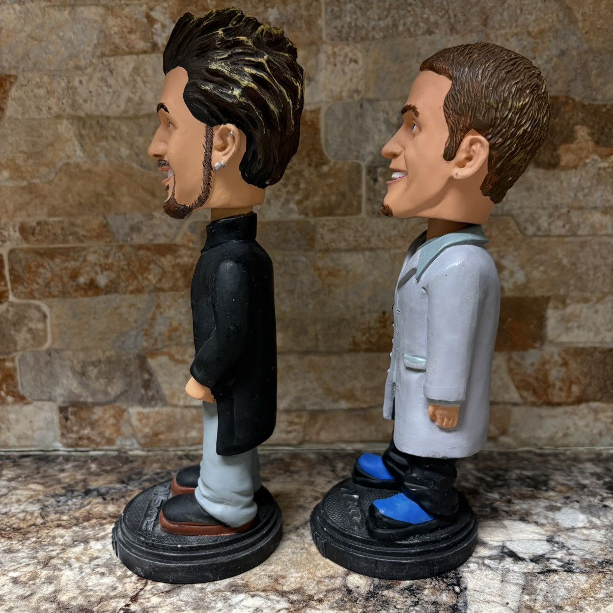 Vintage NSYNC Justin Timberlake & Joey Fatone JR 2001 Bobble Size ONE SIZE - 4 Thumbnail