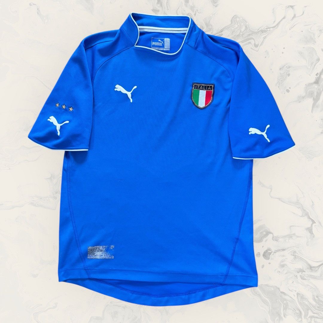 Puma Vintage puma Italy soccer jersey Italia size M-L Size US L / EU 52-54 / 3 - 1 Thumbnail