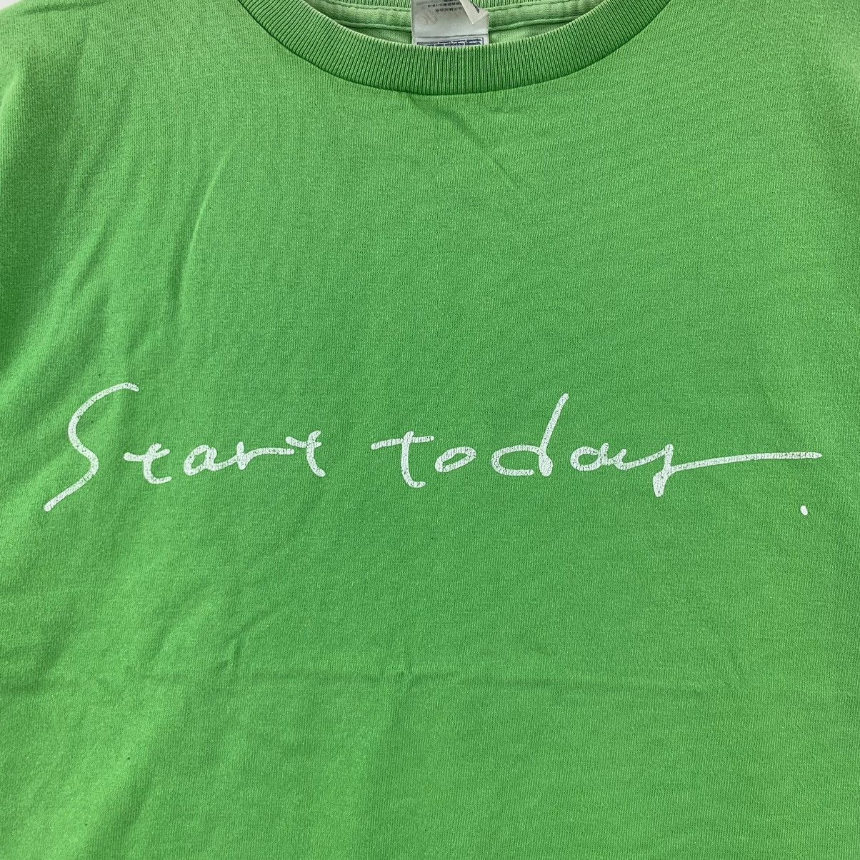 Vintage DESIGNER INSPIRATION 680 HOPES Start Today Tee Shirt Size US M / EU 48-50 / 2 - 3 Thumbnail