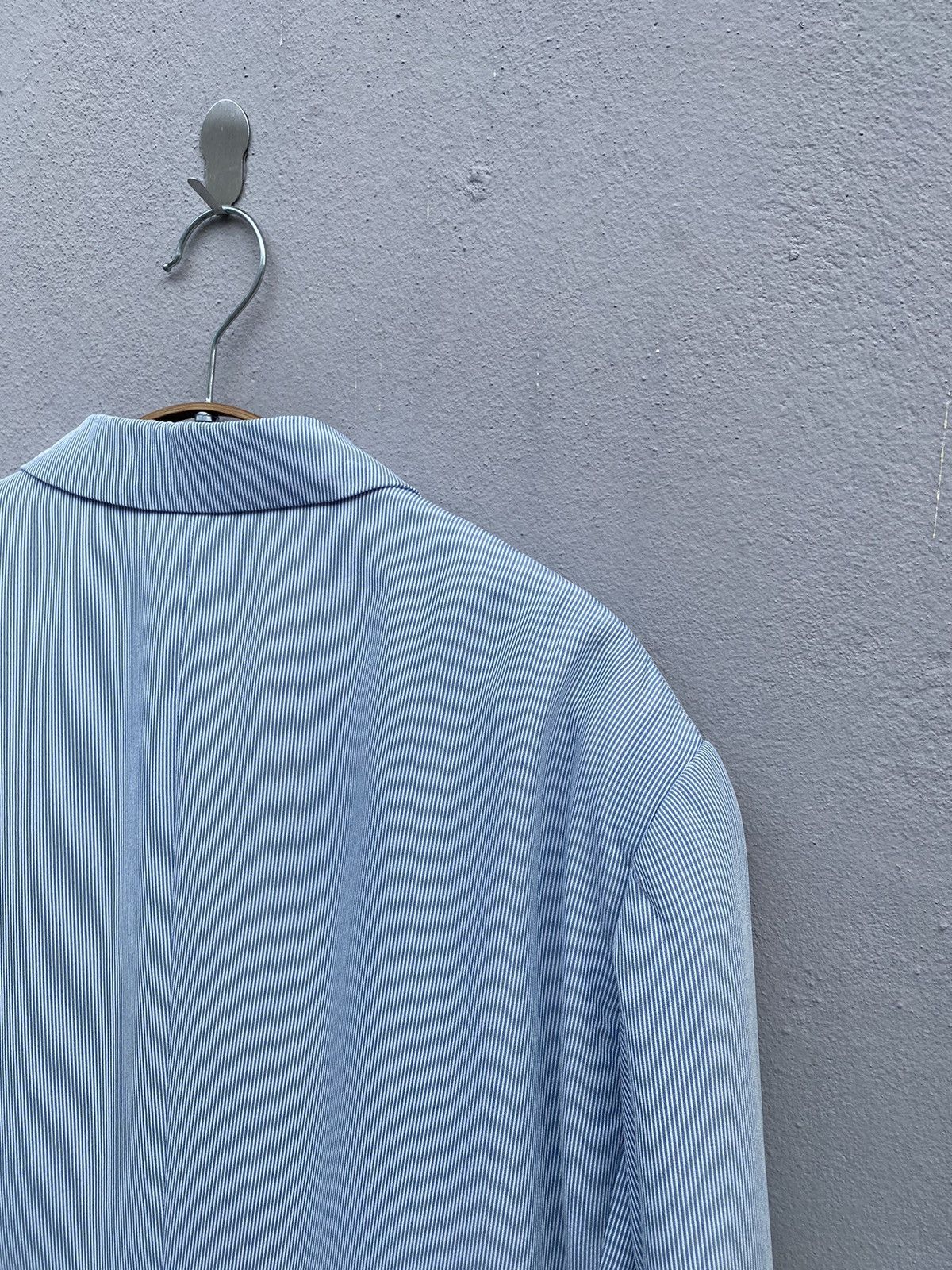Christian Dior Monsieur Christian DIOR Monsieur Blue Pin Stripes Blazer Size 40L - 8 Thumbnail