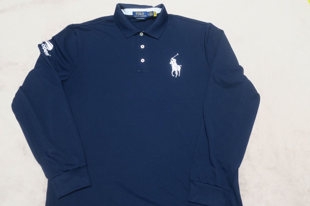 Polo Ralph Lauren Polo Ralph Lauren X US Open Custom Slim Fit L/S Polo Size US L / EU 52-54 / 3 - 8 Thumbnail