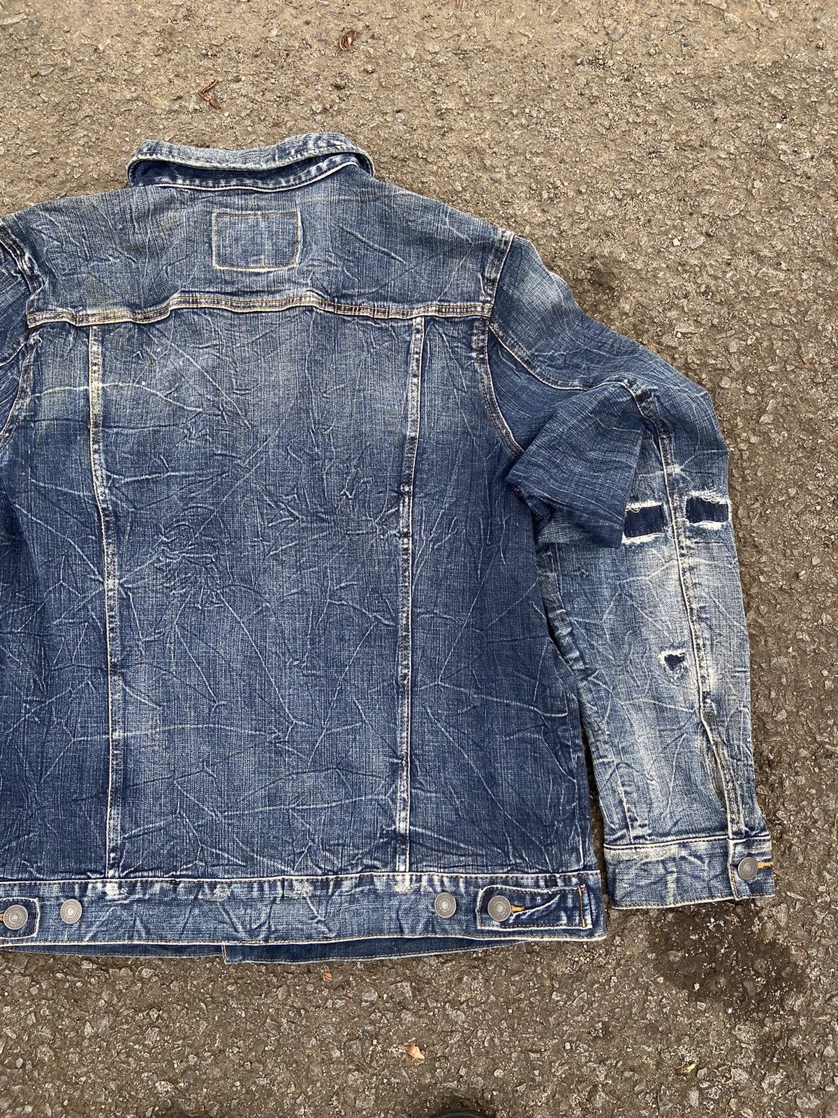 Undercover Distressed Denim jacket jeans Size US XL / EU 56 / 4 - 6 Thumbnail