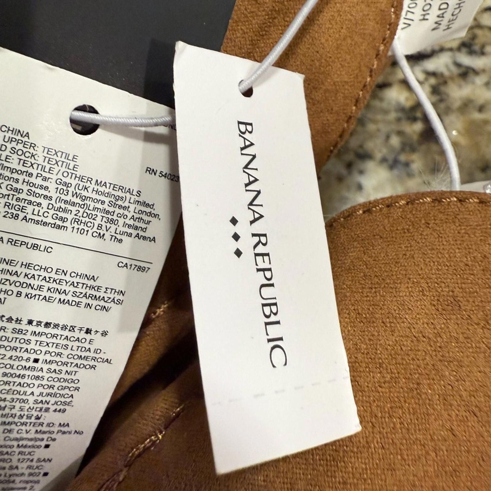 Other Banana Republic Factory tan faux leather fur slipper XL Size US 7.5 / IT 37.5 - 10 Thumbnail
