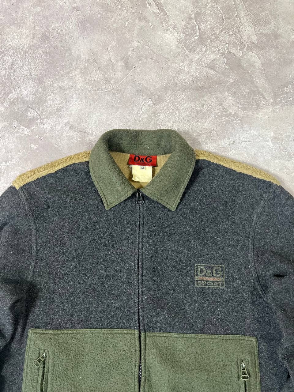 Dolce & Gabbana Vintage Dolce Gabbana Fleece Zip Sherpa Jacket Size US S / EU 44-46 / 1 - 3 Thumbnail