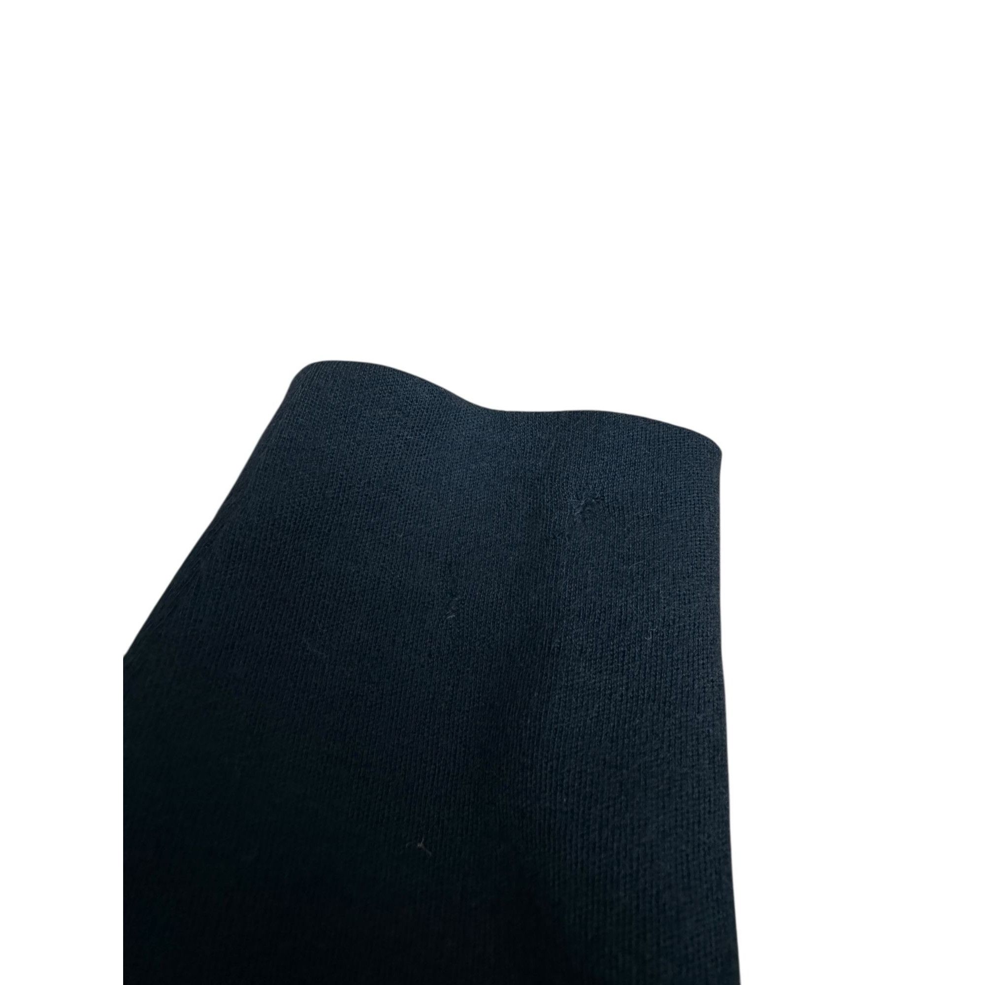 Yves Saint Laurent 1970s Black Wool Wrap Dress Size M / US 6-8 / IT 42-44 - 6 Thumbnail