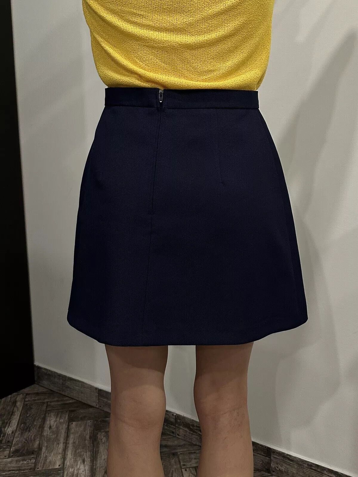 Adidas Vintage 1980s Adidas Made in West Germany Blue Skirt Size 26" / US 2 / IT 38 - 10 Thumbnail