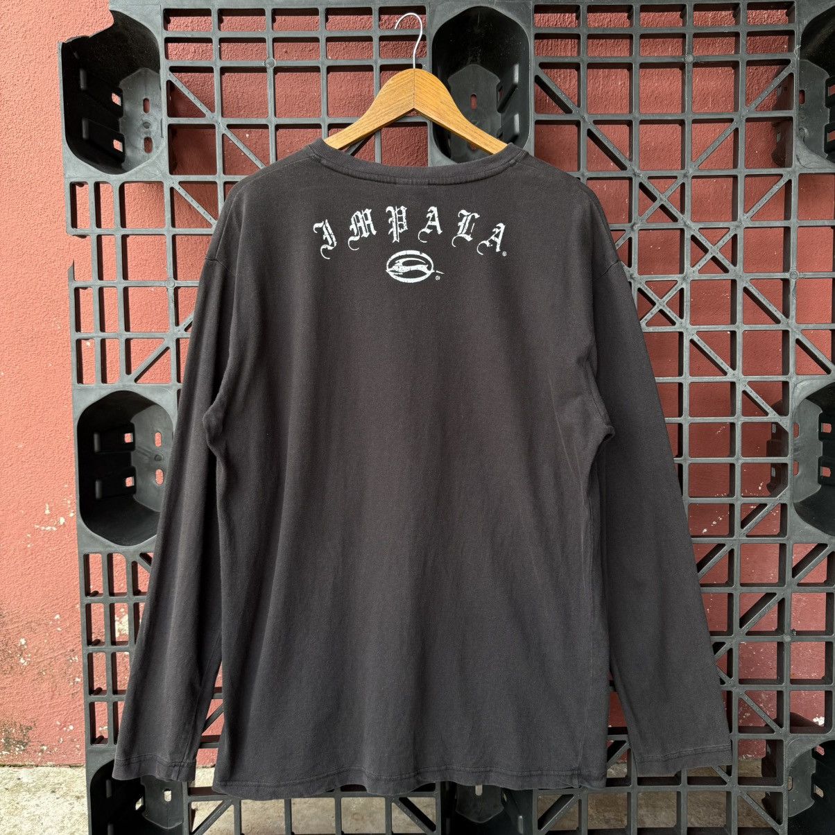 Japanese Brand Vintage Y2K Impala Wording Graphic Street Faded Tee Size US XL / EU 56 / 4 - 2 Thumbnail