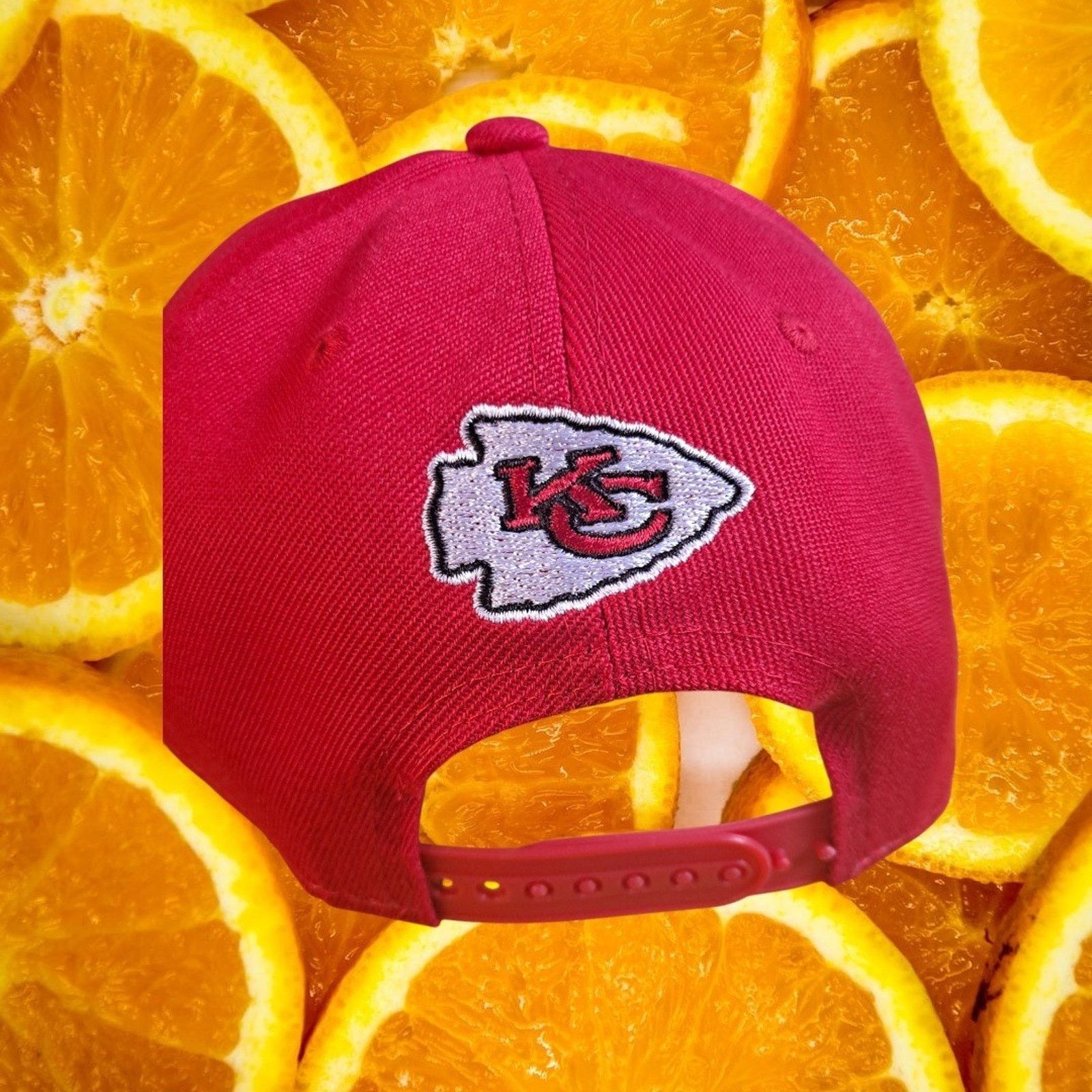 New Era Kansas City Chiefs New Era 9FIFTY NFL Hat Cap Snapback Red Size ONE SIZE - 4 Thumbnail