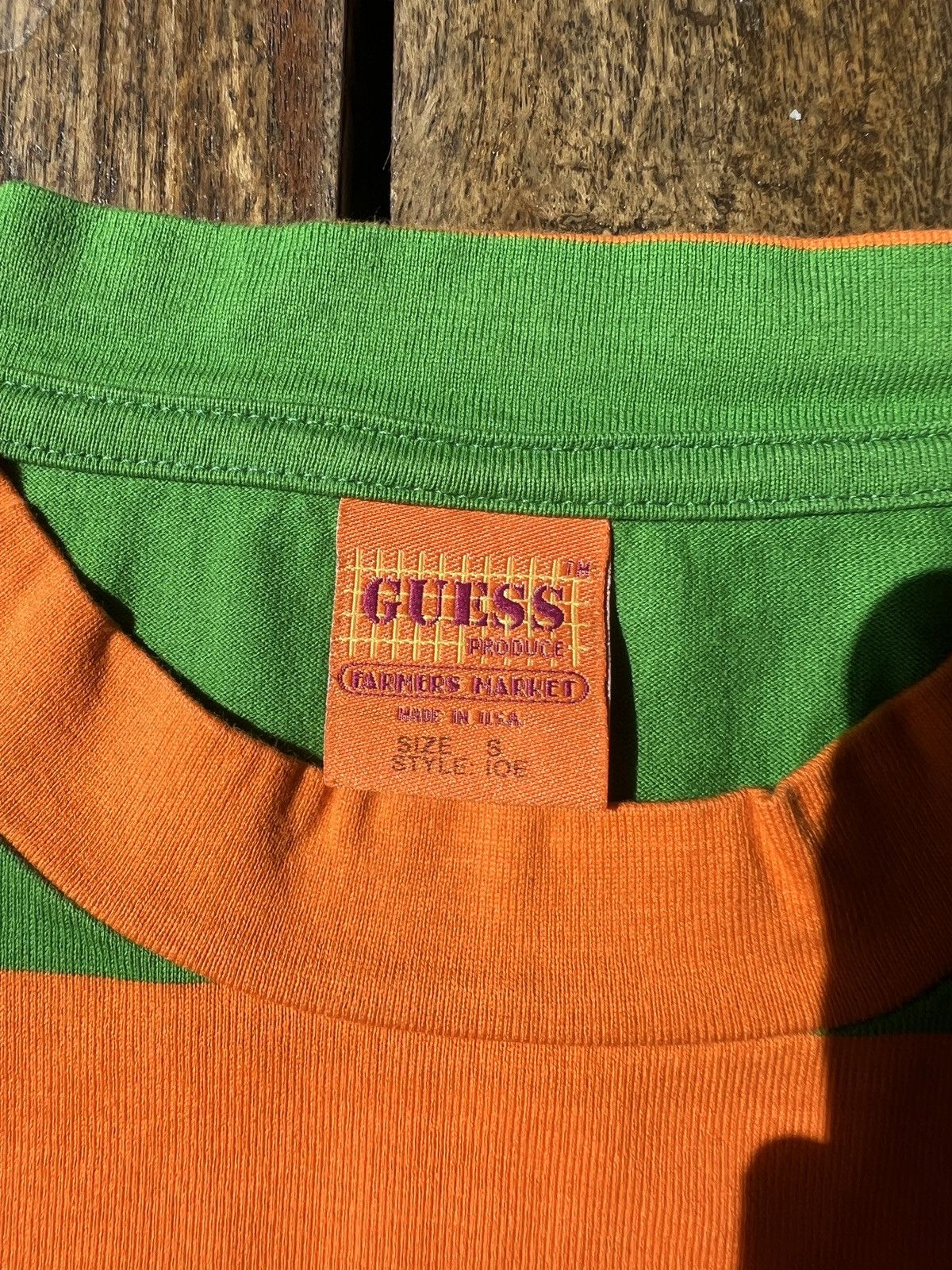 Guess Guess Farmers Market Embroidered tee Size US S / EU 44-46 / 1 - 3 Thumbnail
