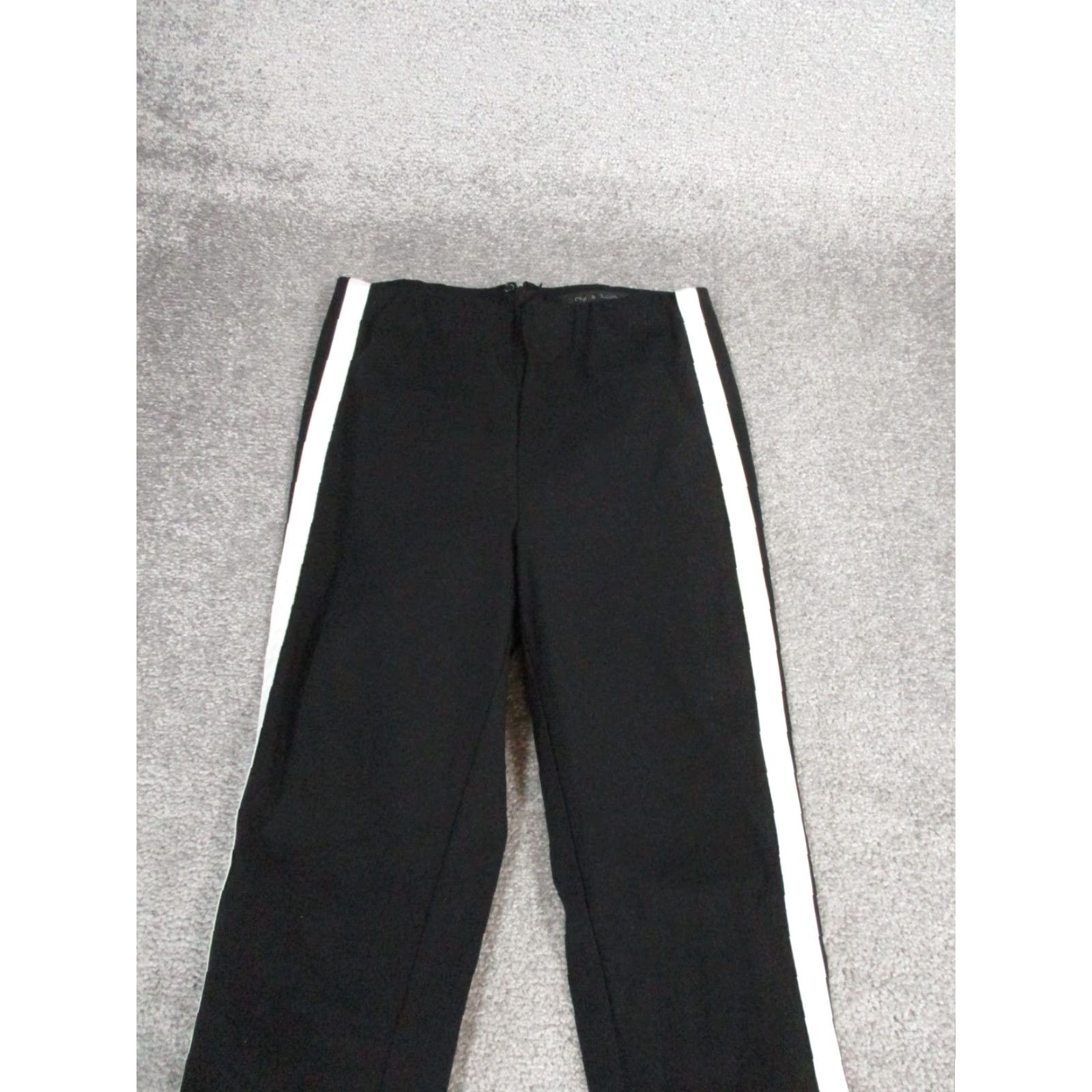 Rag & Bone rag & bone Dress Pants Womens 4 Black Side Stripe Skinny Dress Pants Womens 4 Black Skinny Rag & Bone Size 27" / US 4 / IT 40 - 2 Thumbnail
