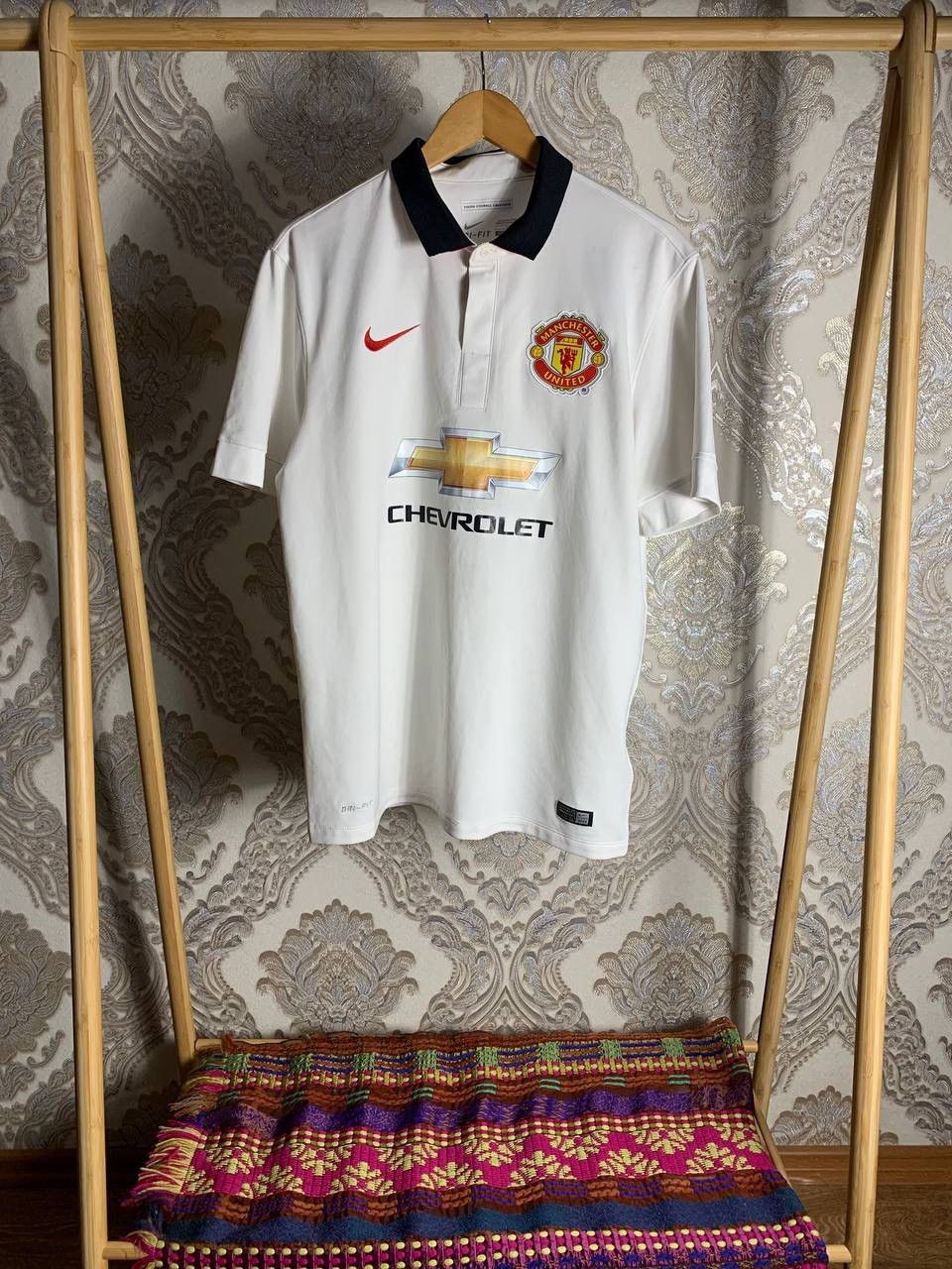 Nike VERY RARE NIKE FC MANCHESTER UNITED ENGLAND SOCCER JERSEY Size US L / EU 52-54 / 3 - 1 Thumbnail