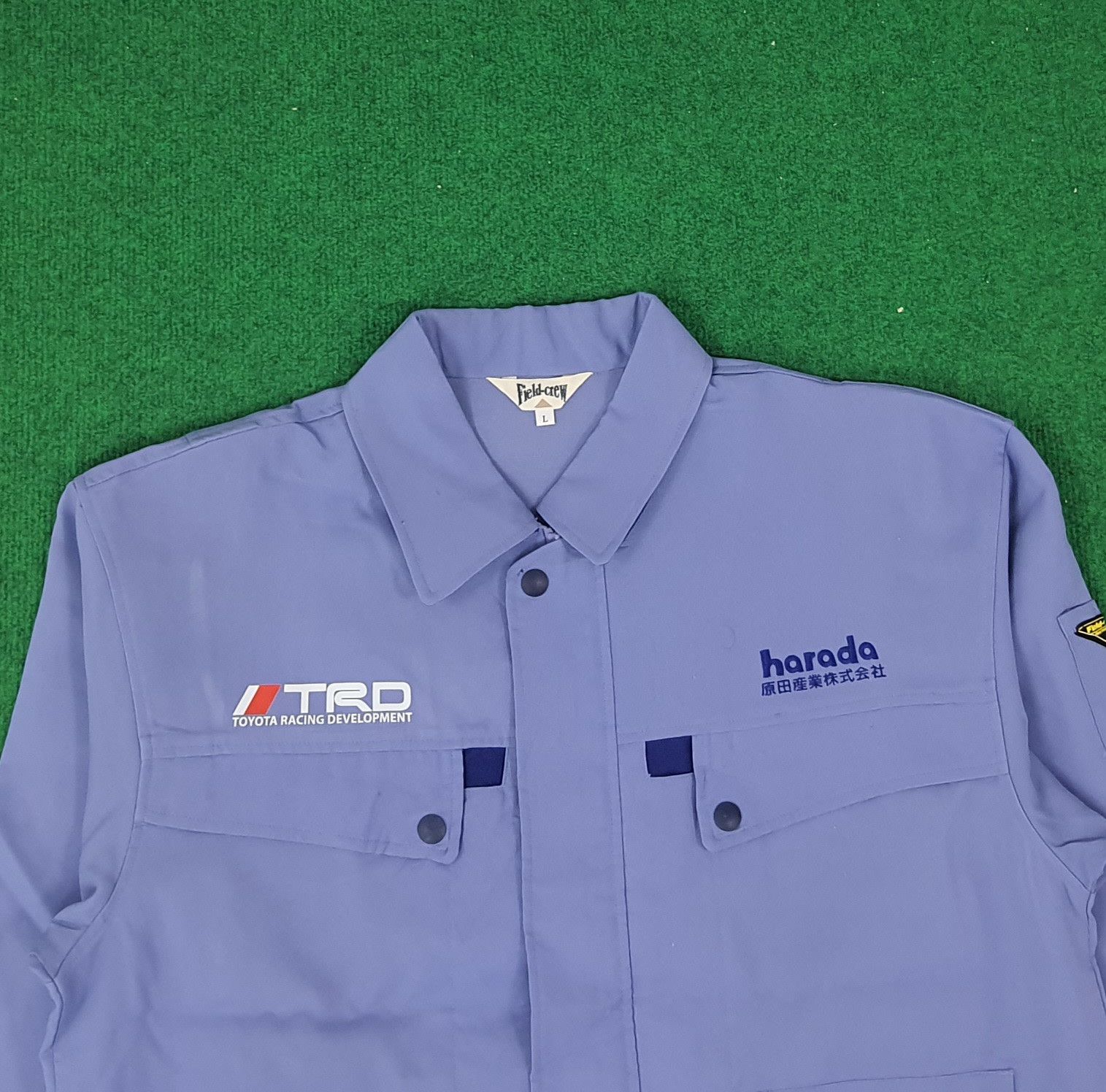 Japanese Brand × Vintage Vintage TRD Toyota Racing Motorsports Jacket C222N13 Size US L / EU 52-54 / 3 - 4 Thumbnail