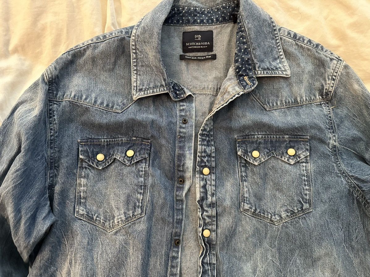 Scotch & Soda Scotch & Soda Denim shirt Size US L / EU 52-54 / 3 - 2 Thumbnail