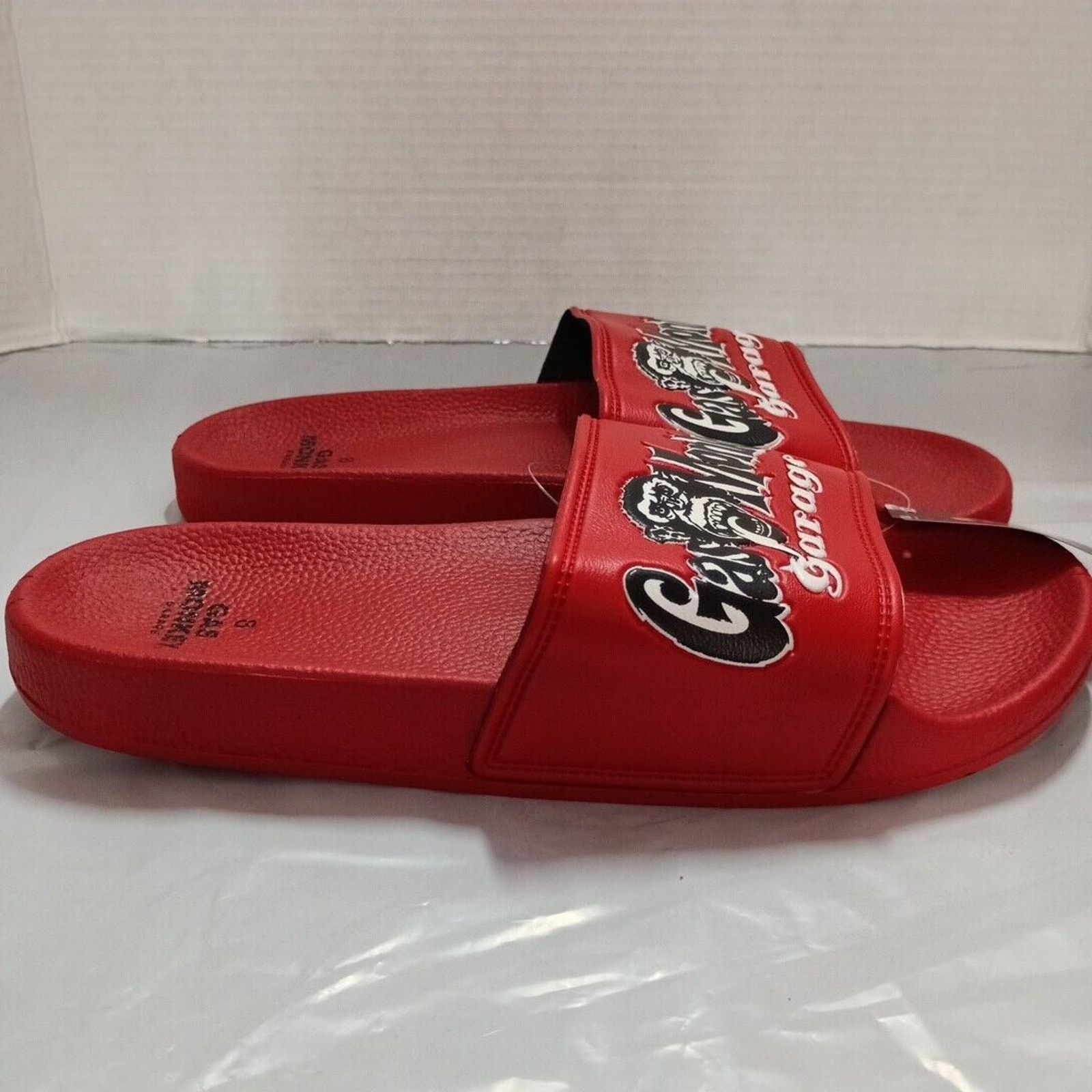 Other Gas Monkey Garage Slides Sandals Men's Size 8 Red Size US 8 / EU 41 - 2 Thumbnail