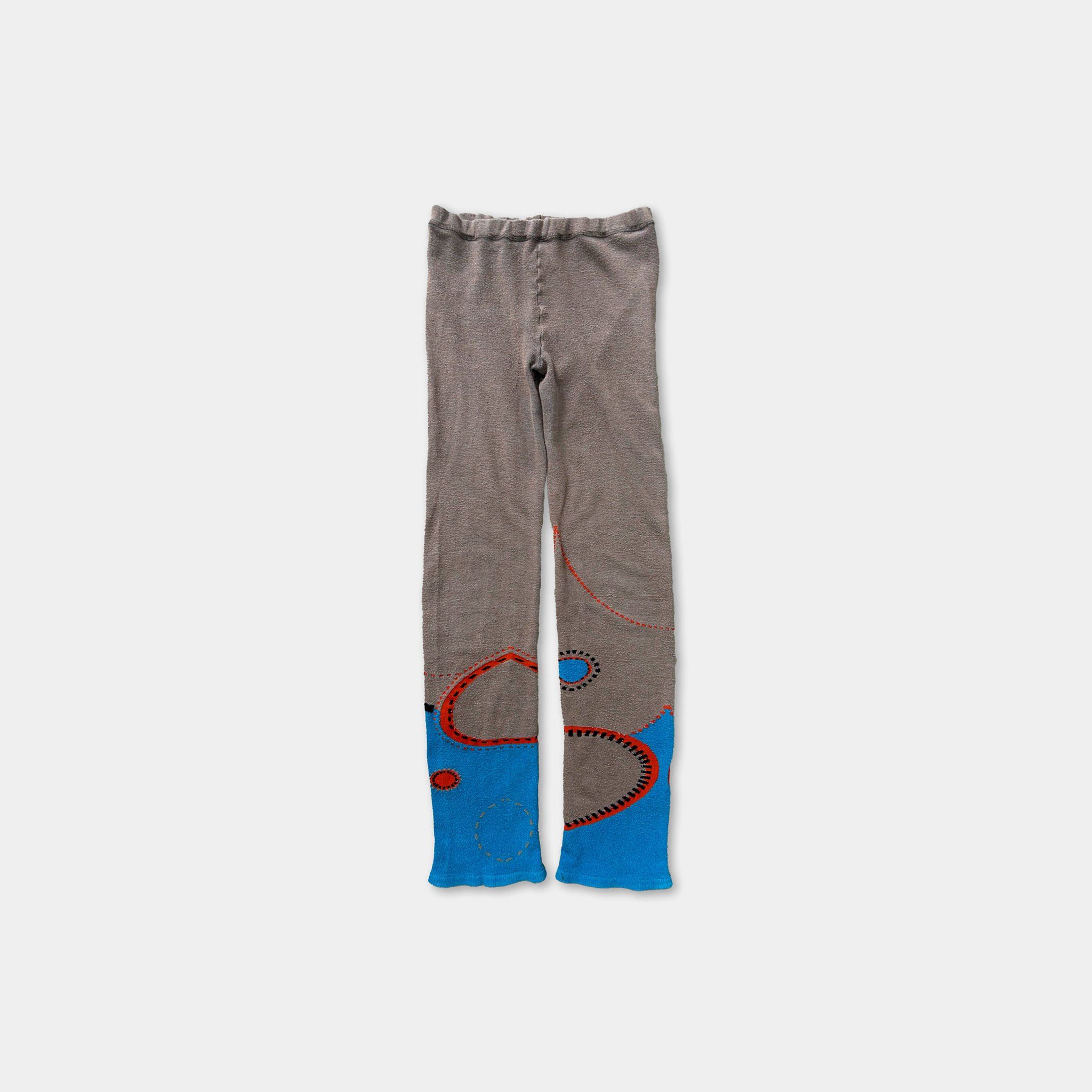 Issey Miyake Issey Miyake Cauliflower Abstract Print Leggings Size 28" / US 6 / IT 42 - 1 Thumbnail
