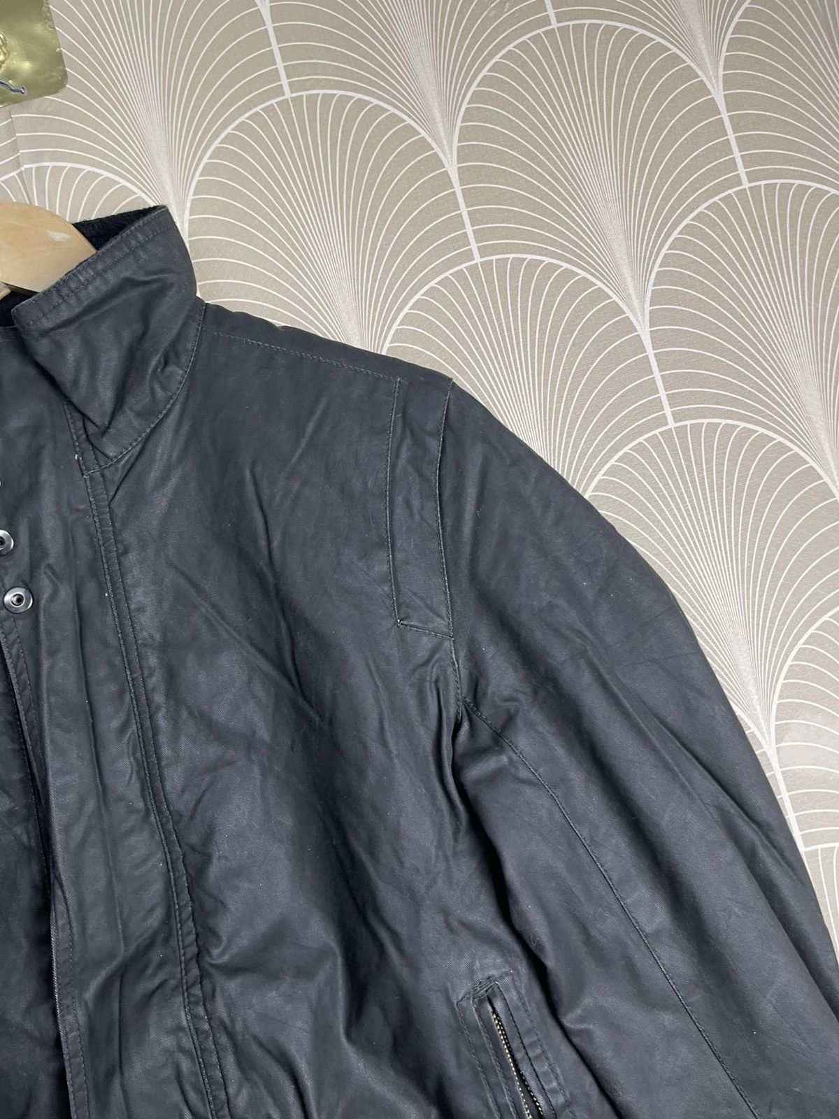 Japanese Brand × Nicole Club × Vintage 2000s NICOLE CLUB FOR MEN COATING BIKER JACKET Size US M / EU 48-50 / 2 - 10 Thumbnail