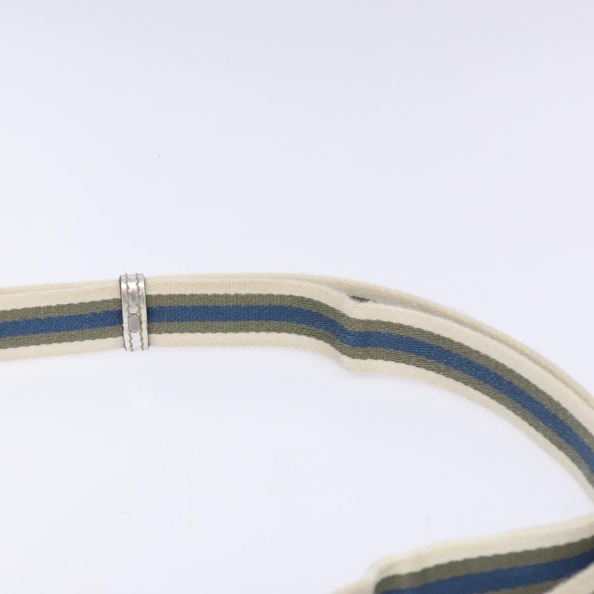 Gucci GUCCI GG Canvas Sherry Line Shoulder Bag Silver Size ONE SIZE - 8 Thumbnail