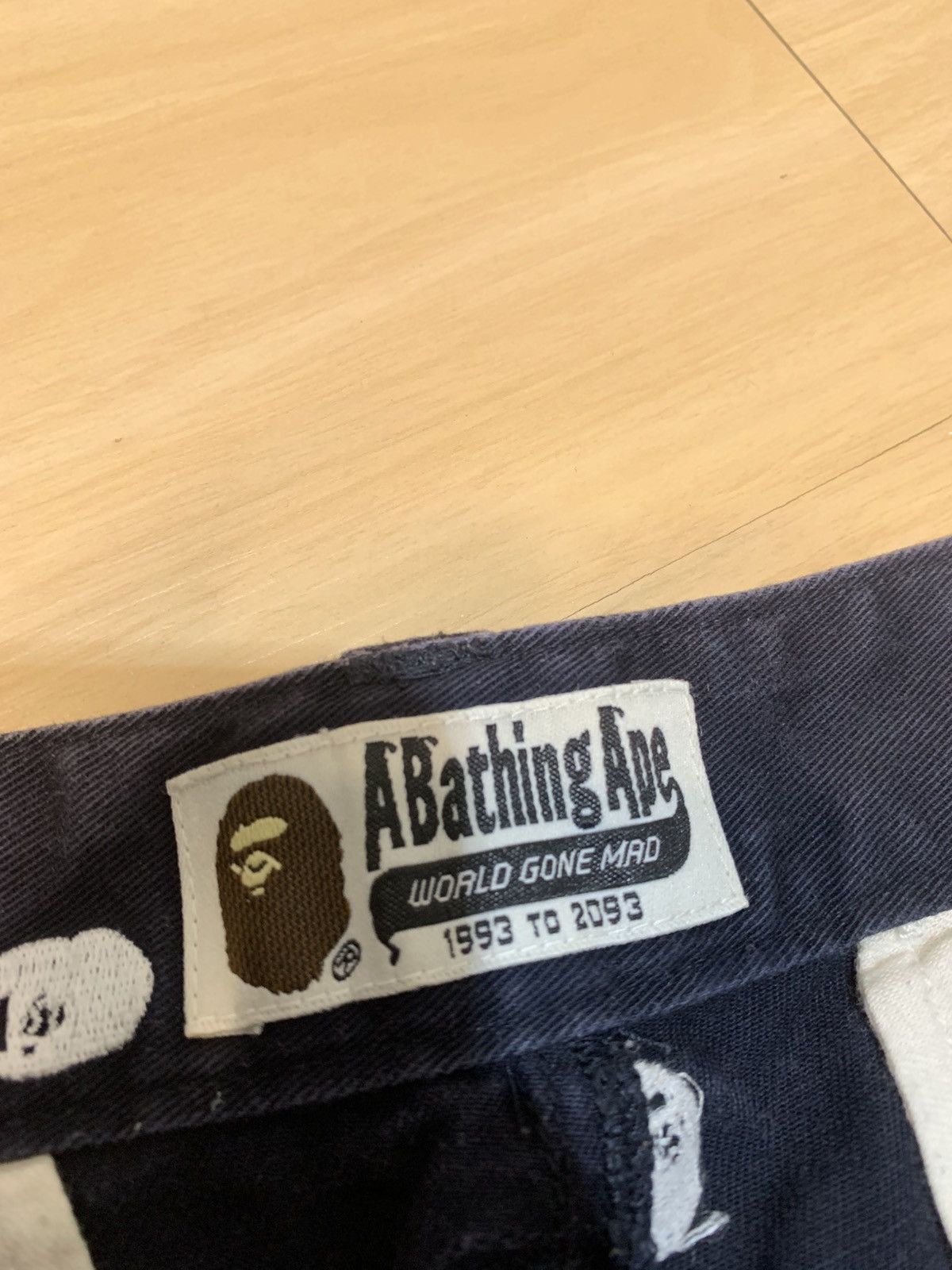 Bape 🔥 Rare Bape Full Embroidery Head Pants Size US 34 / EU 50 - 12 Thumbnail