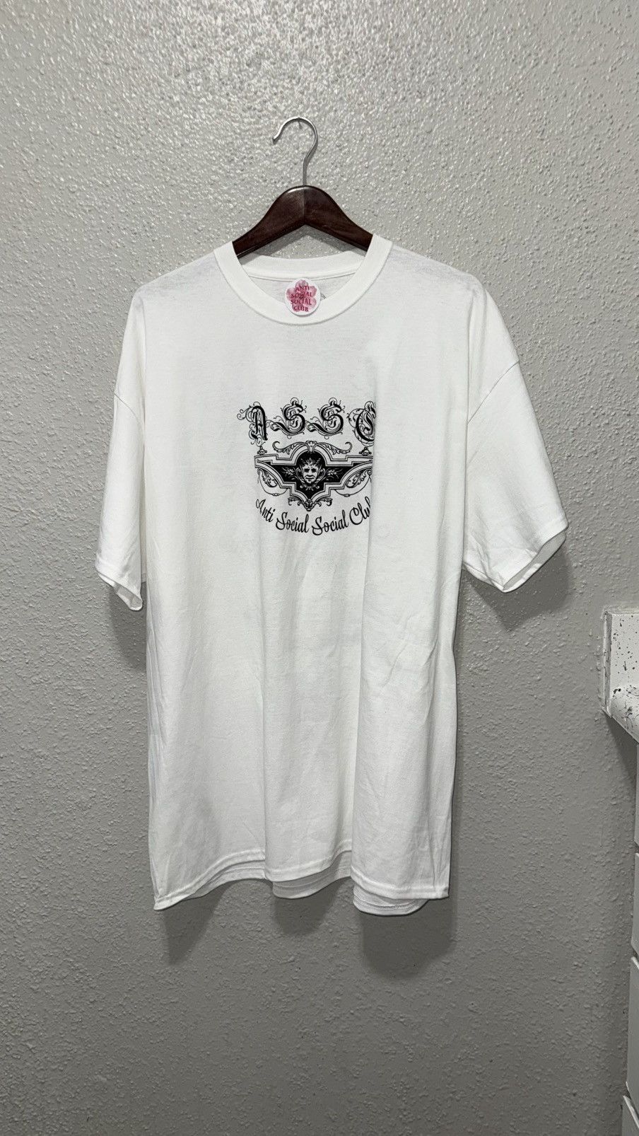 Anti Social Social Club Anti Social Social Club White Graphic Tee 2XL Men's Size US XXL / EU 58 / 5 - 1 Thumbnail