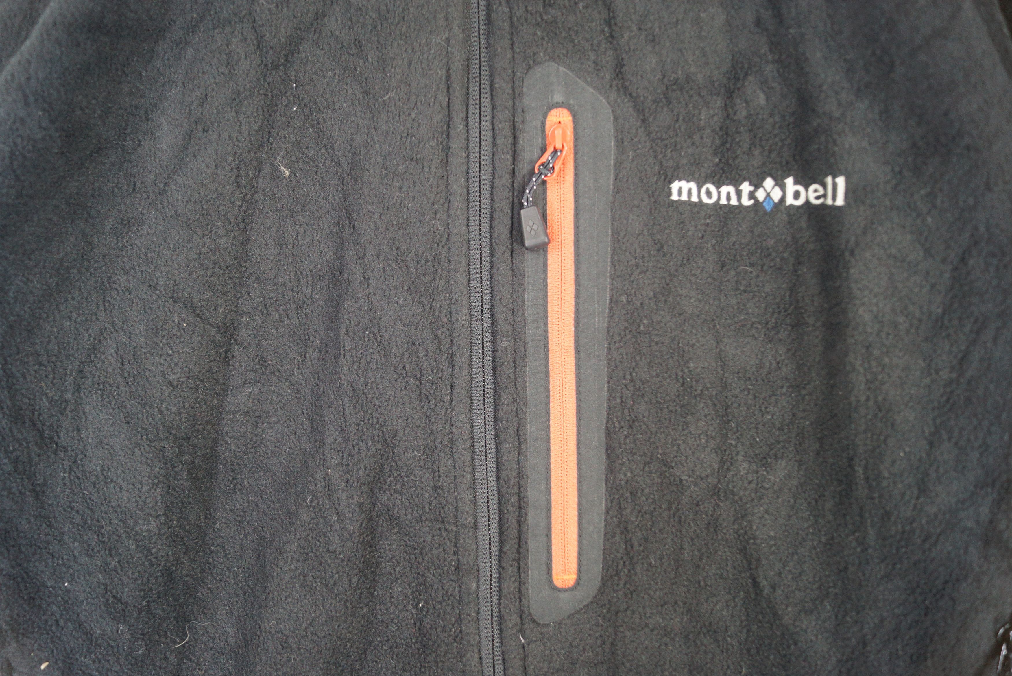 Montbell × Vintage Montbell Sweater Fleece SpellOut Nice Design Size US XL / EU 56 / 4 - 2 Thumbnail