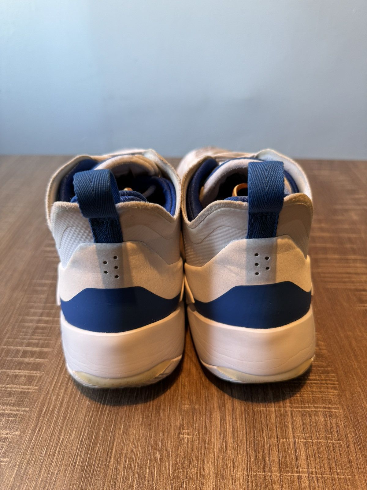 Jordan Brand Jordan Luka 1 White Sport Blue Basketball Mens Size 10.5 Size US 10.5 / EU 43-44 - 4 Thumbnail