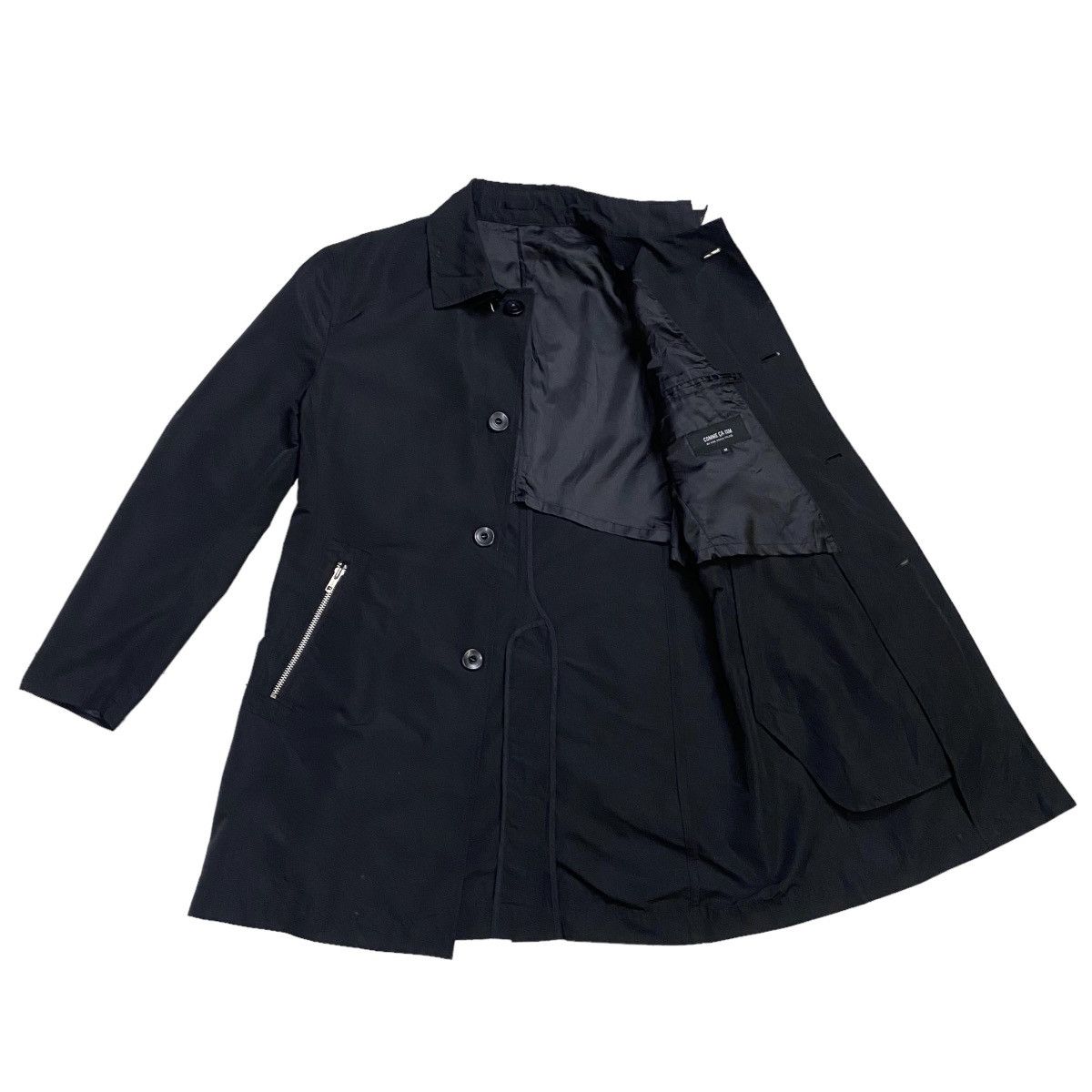 Comme Ca Ism × Japanese Brand COMME CA ISM POLYESTER TRENCH COAT Size US M / EU 48-50 / 2 - 6 Thumbnail