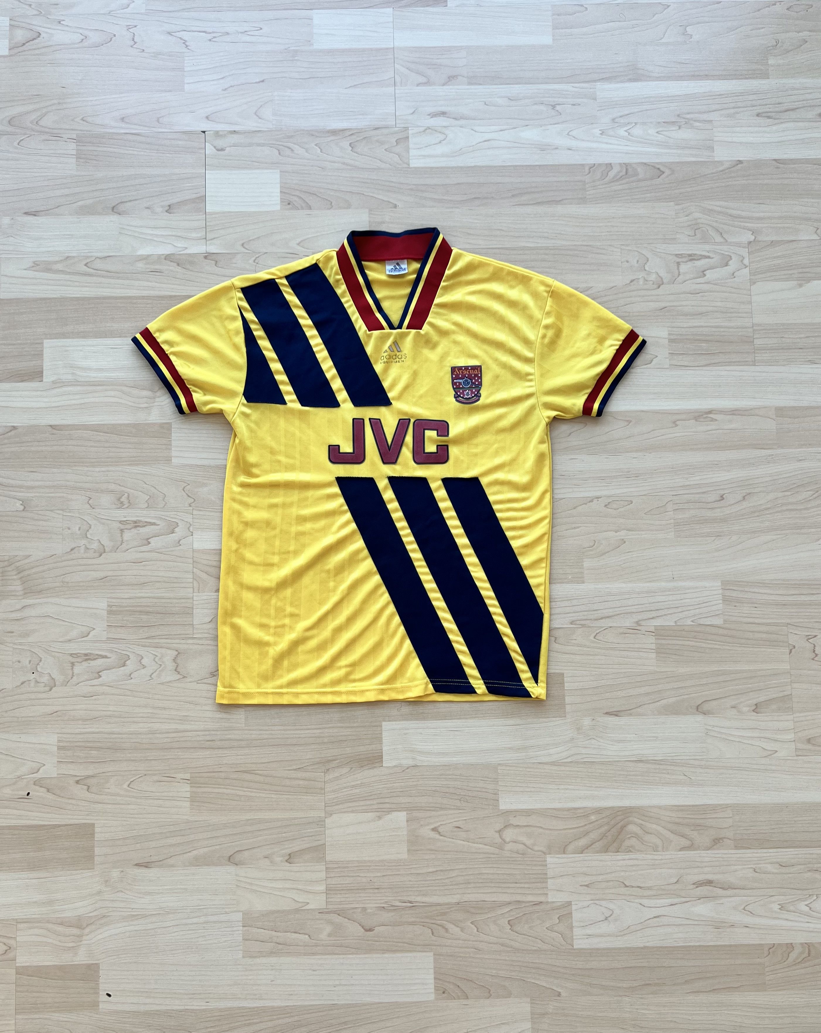 ARSENAL 1993 1994 AWAY FOOTBALL SHIRT