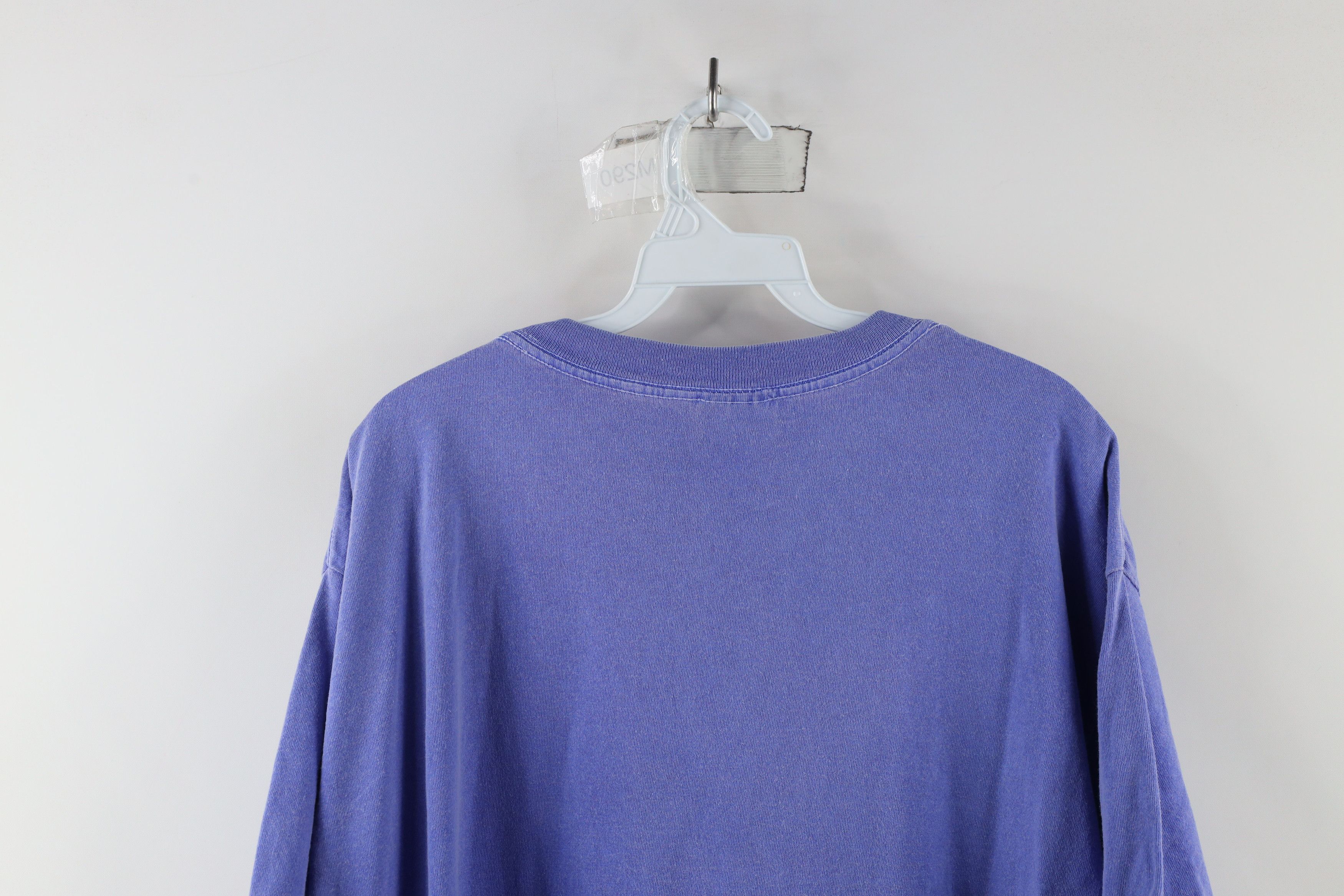 Vintage Vintage 90s Streetwear Stonewash Pigment Dye Maine T-Shirt Size US XL / EU 56 / 4 - 8 Thumbnail