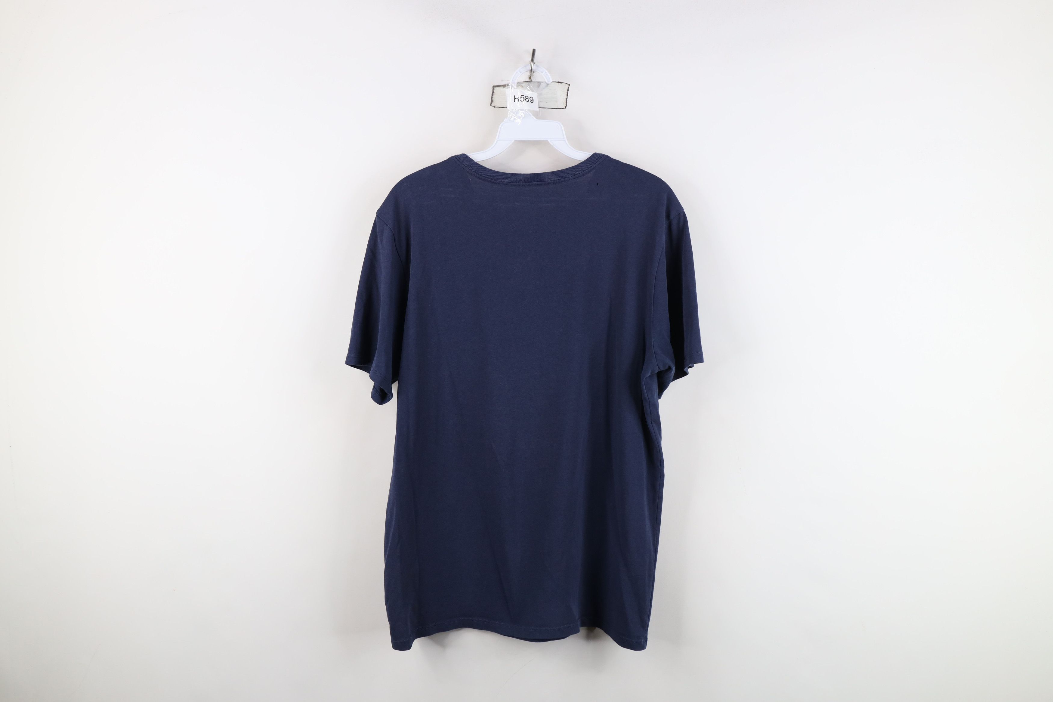 Nike Nike Spell Out University of Michigan Band T-Shirt Blue Size US M / EU 48-50 / 2 - 13 Thumbnail
