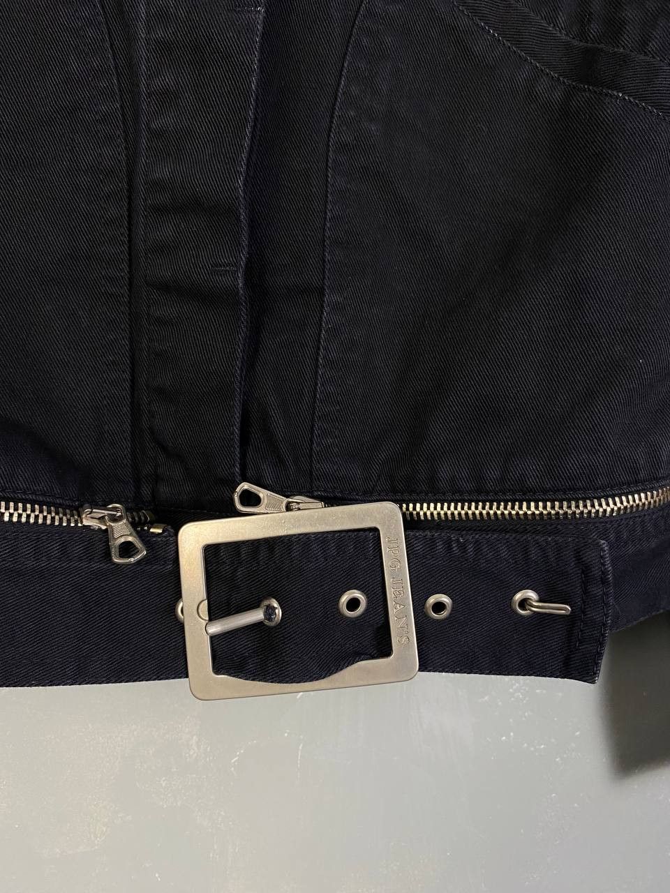 Jean Paul Gaultier FW2001 JPG Detachable Belted Trucker Jacket Size M / US 6-8 / IT 42-44 - 5 Thumbnail