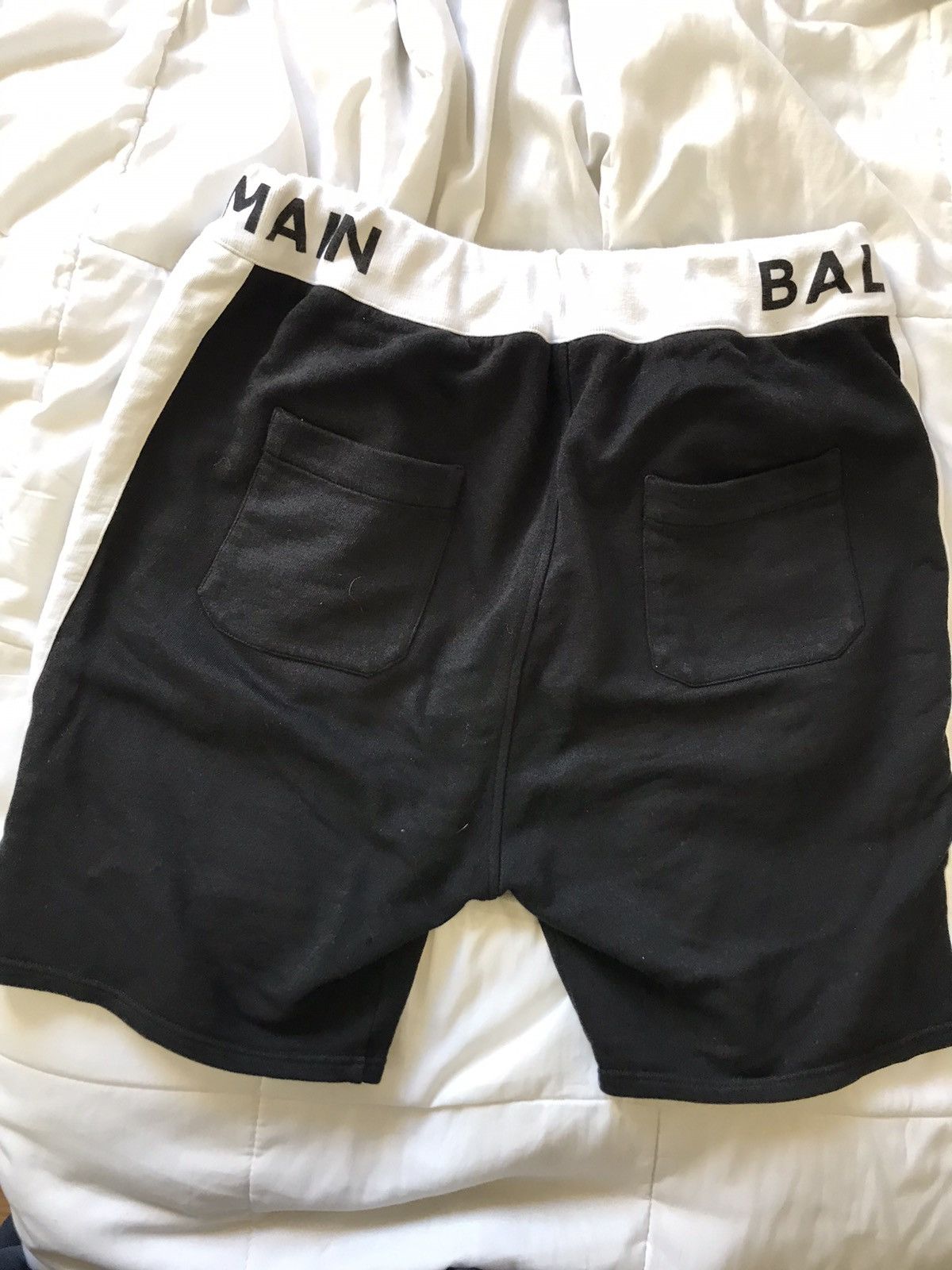 Balmain BALMAIN track cotton shorts medium Size US 32 / EU 48 - 2 Thumbnail
