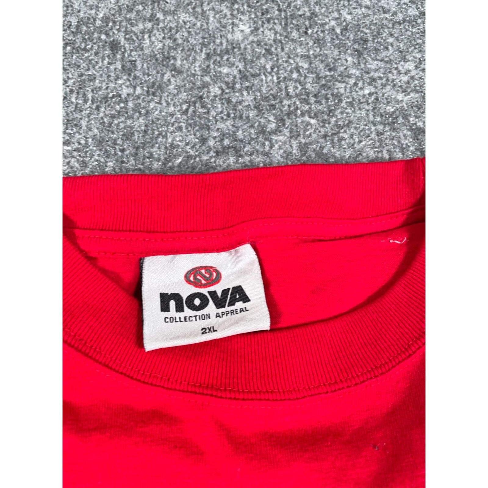 Changes VINTAGE Barack Obama Change T-Shirt Red 2XL NOVA Logo Graphic Print Crew Neck Long Sleeve Men Shirt Hip Hop Retro USA Style Size US XXL / EU 58 / 5 - 3 Thumbnail