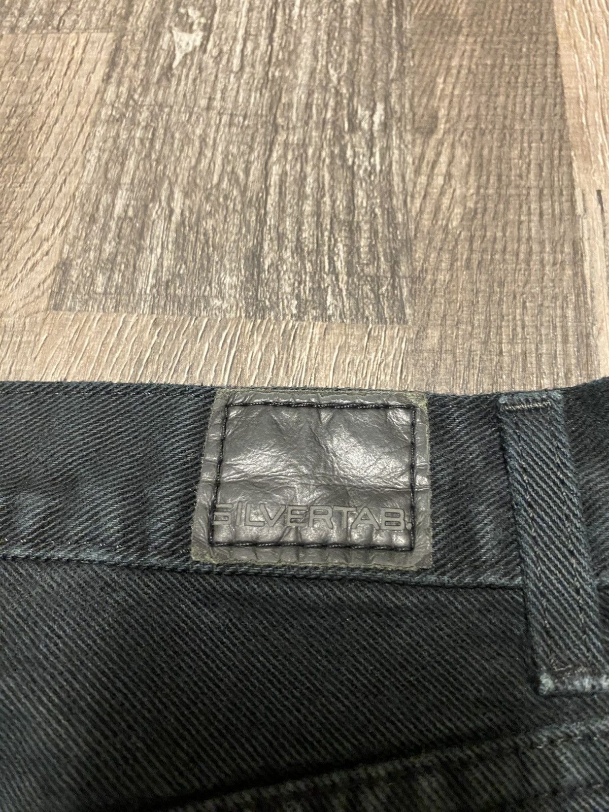 Levi's Vintage 90’s Black Levi’s Sliver Tab Baggy Denim Jeans Y2K Size US 32 / EU 48 - 9 Thumbnail