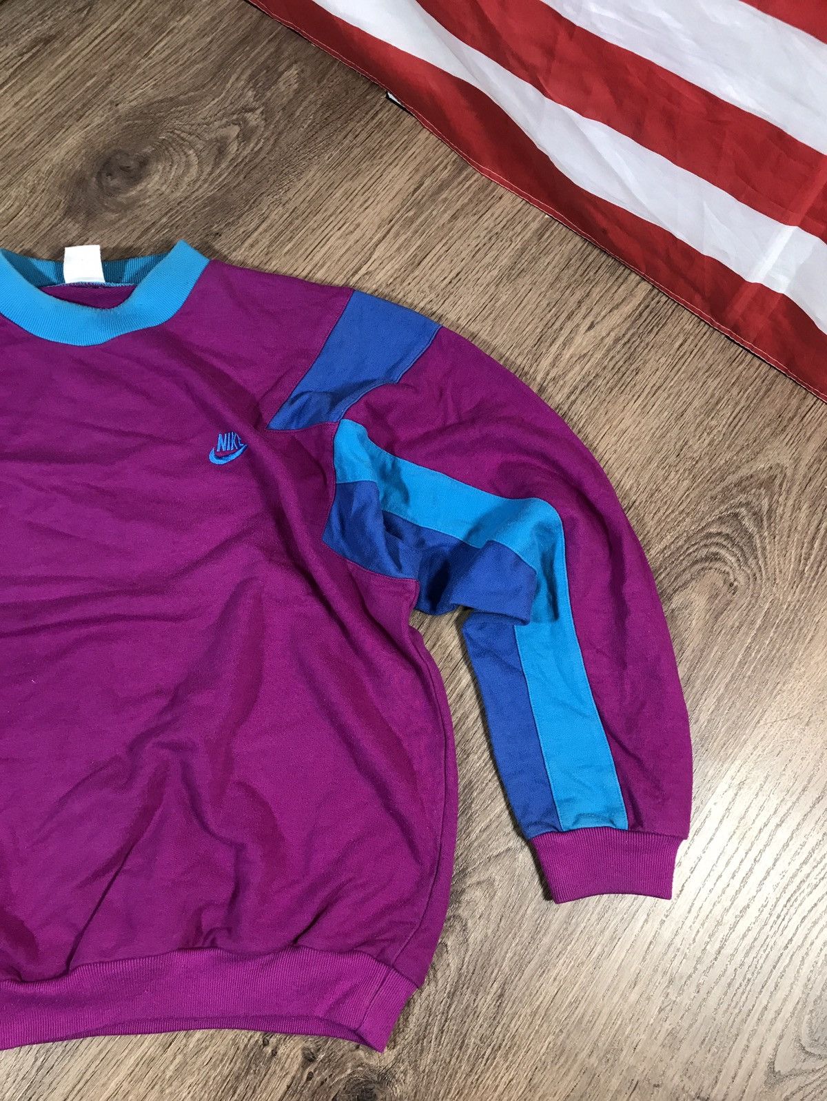 Nike × Vintage 80s Nike Vintage Sweatshirt Size US M / EU 48-50 / 2 - 3 Thumbnail