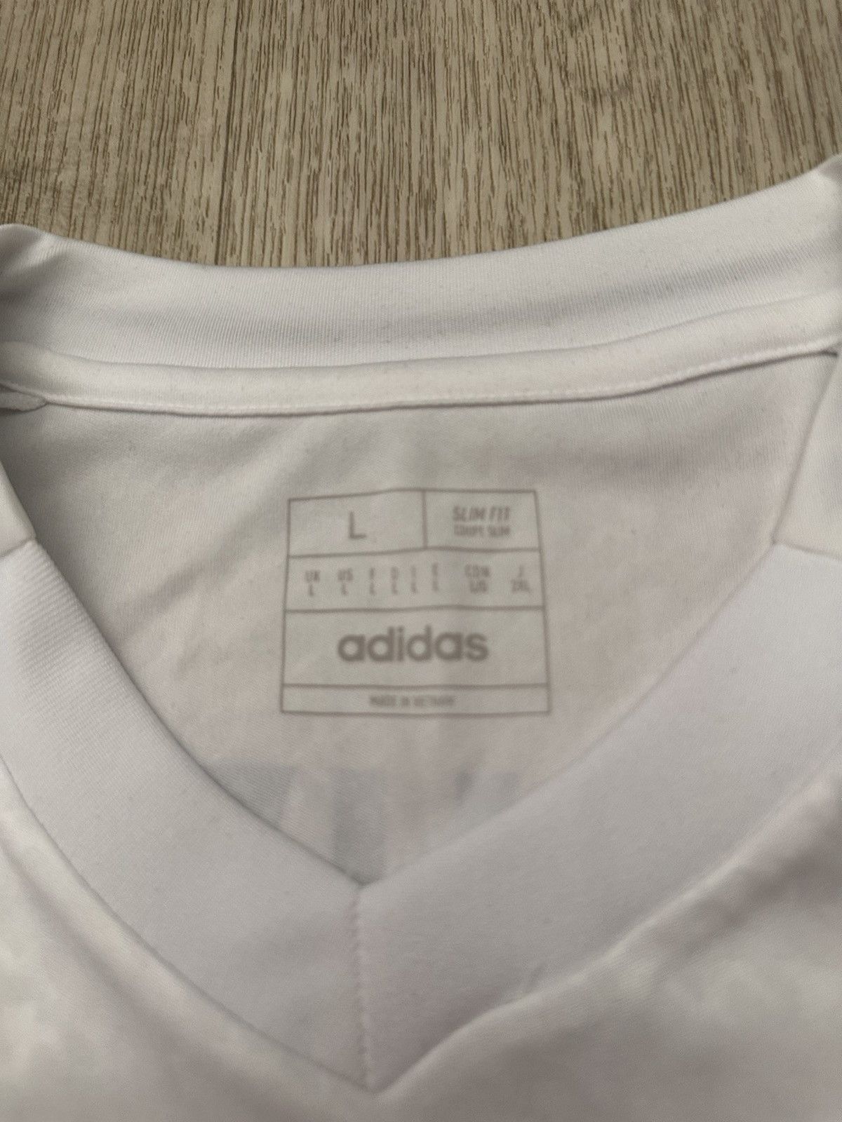 Adidas Adidas Real Madrid 24/25 White Jersey Size US L / EU 52-54 / 3 - 4 Thumbnail